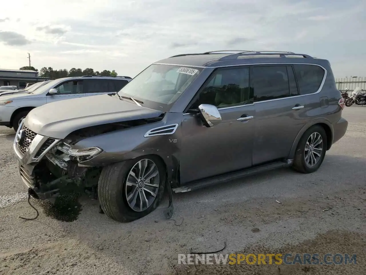 1 Photograph of a damaged car JN8AY2NC0L9622274 NISSAN ARMADA 2020