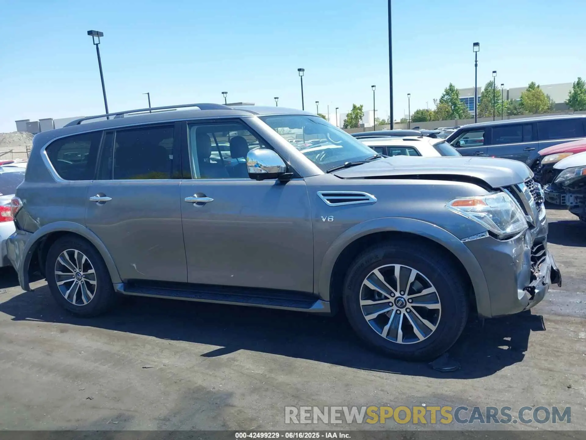 13 Photograph of a damaged car JN8AY2NC0LX519061 NISSAN ARMADA 2020