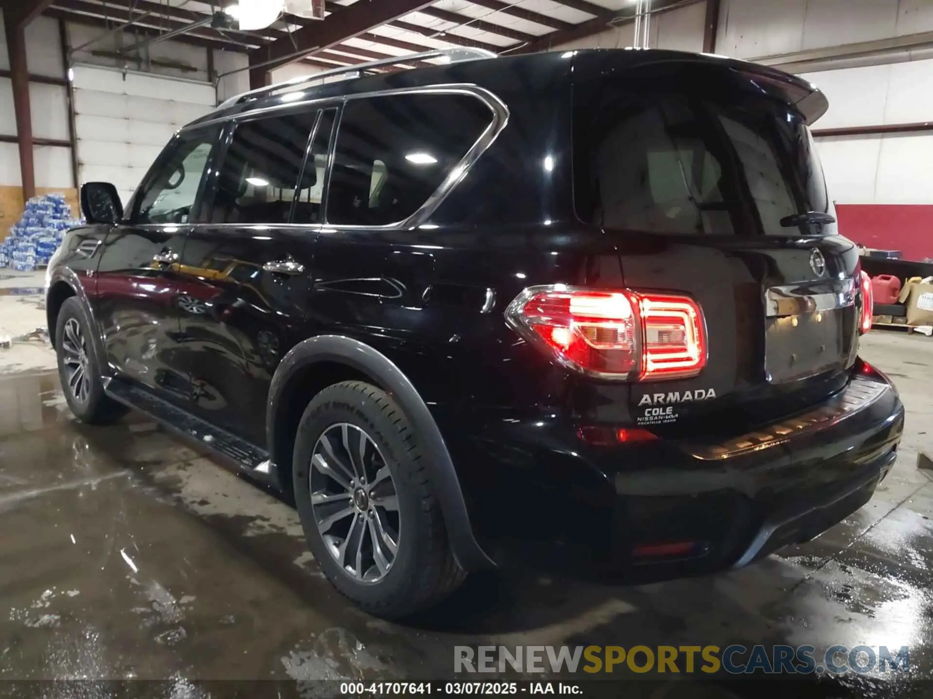 3 Photograph of a damaged car JN8AY2NC1L9615589 NISSAN ARMADA 2020