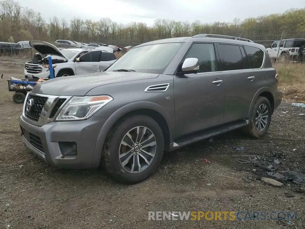 1 Photograph of a damaged car JN8AY2NC1L9622218 NISSAN ARMADA 2020