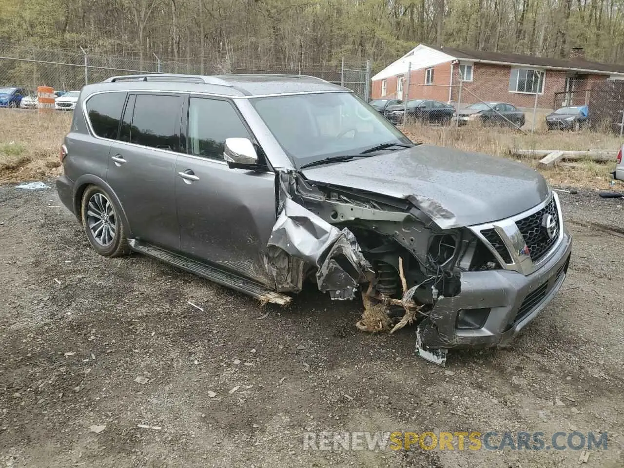 4 Photograph of a damaged car JN8AY2NC1L9622218 NISSAN ARMADA 2020