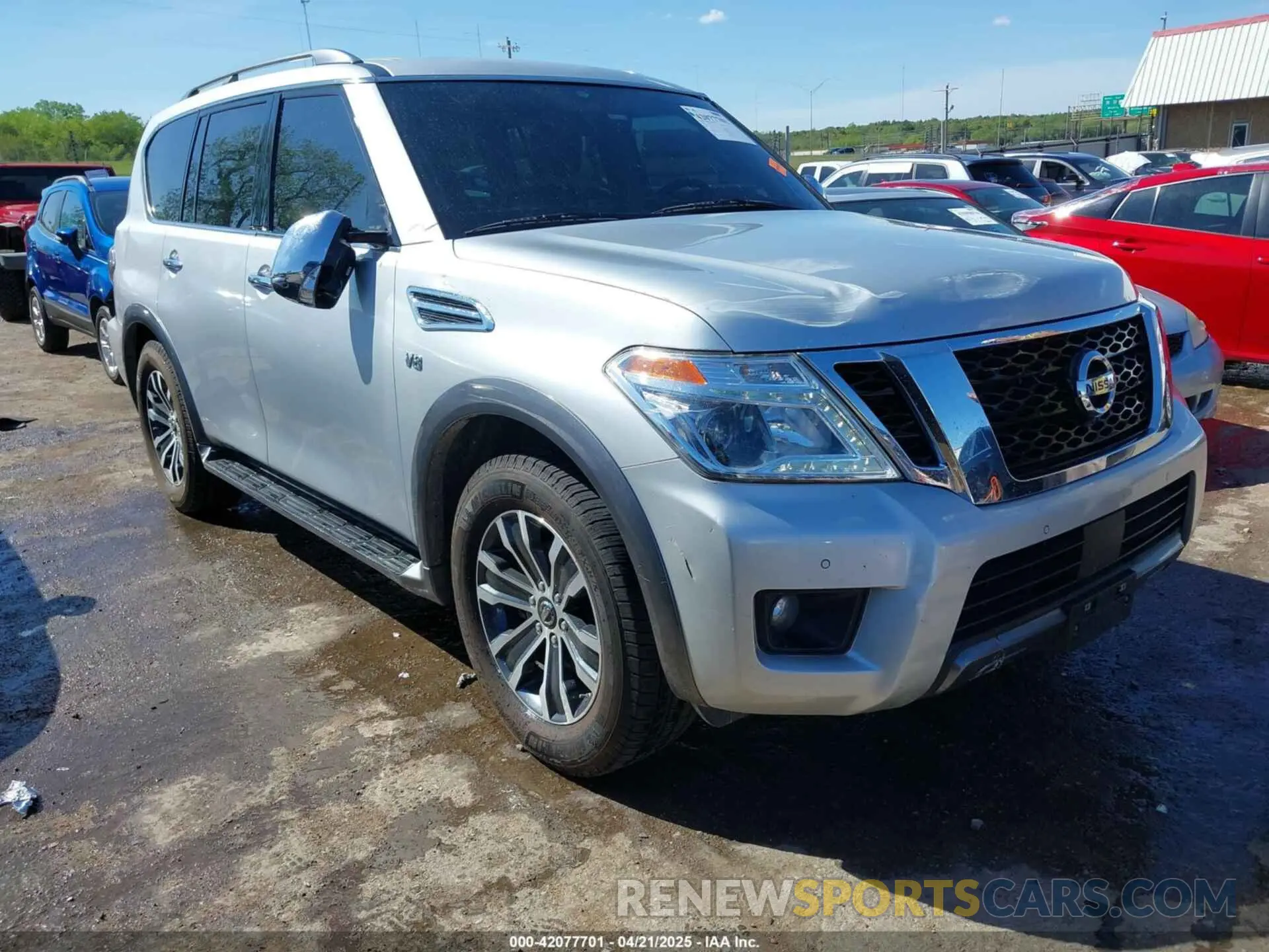 1 Photograph of a damaged car JN8AY2NC4L9618955 NISSAN ARMADA 2020