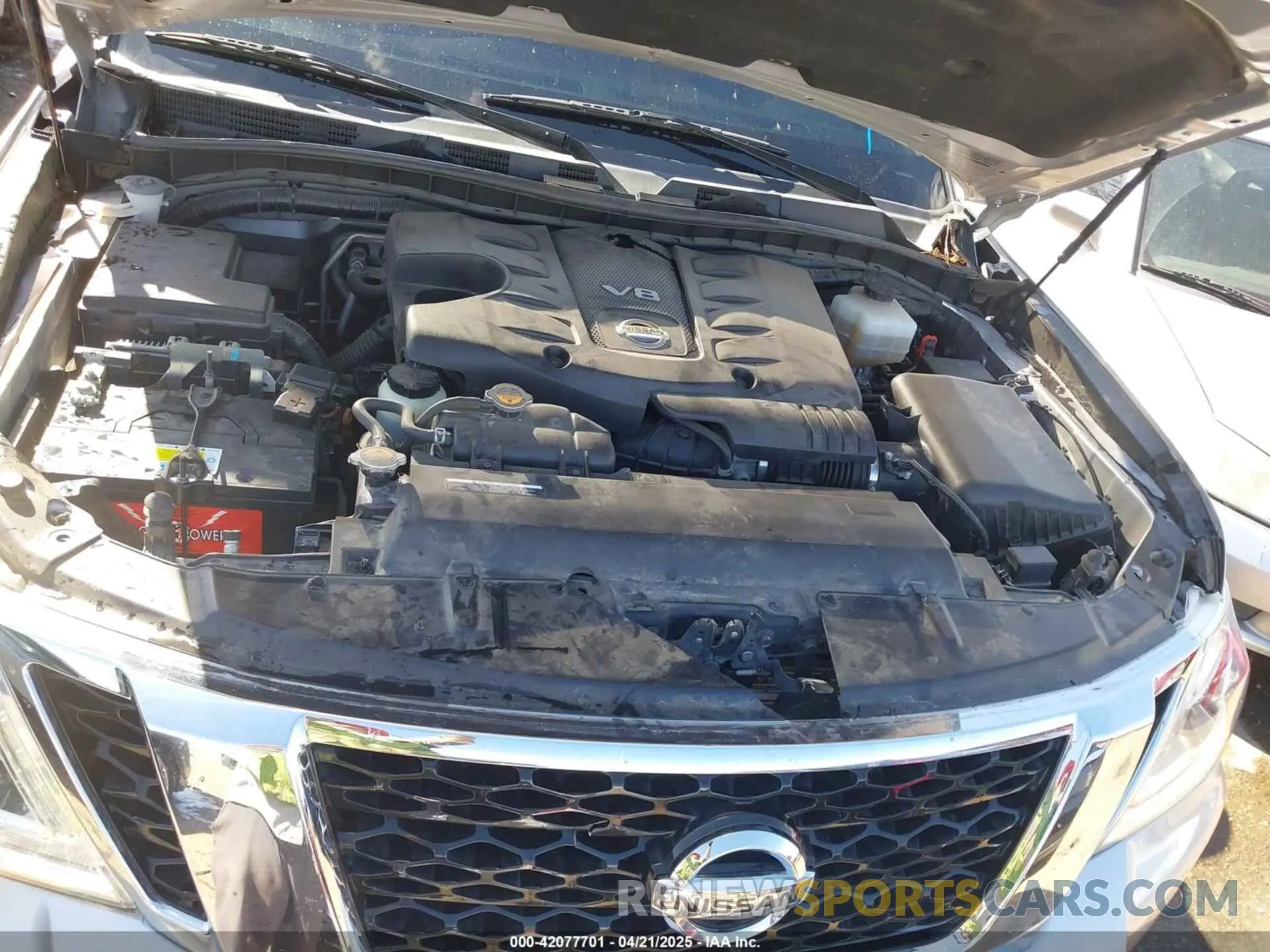 10 Photograph of a damaged car JN8AY2NC4L9618955 NISSAN ARMADA 2020