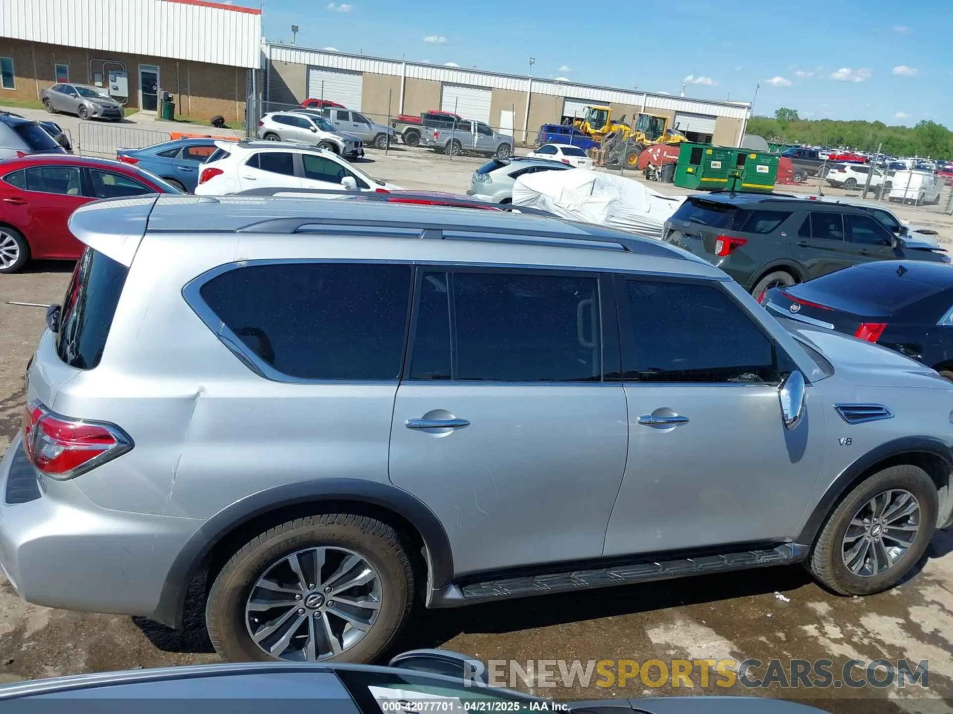 13 Photograph of a damaged car JN8AY2NC4L9618955 NISSAN ARMADA 2020