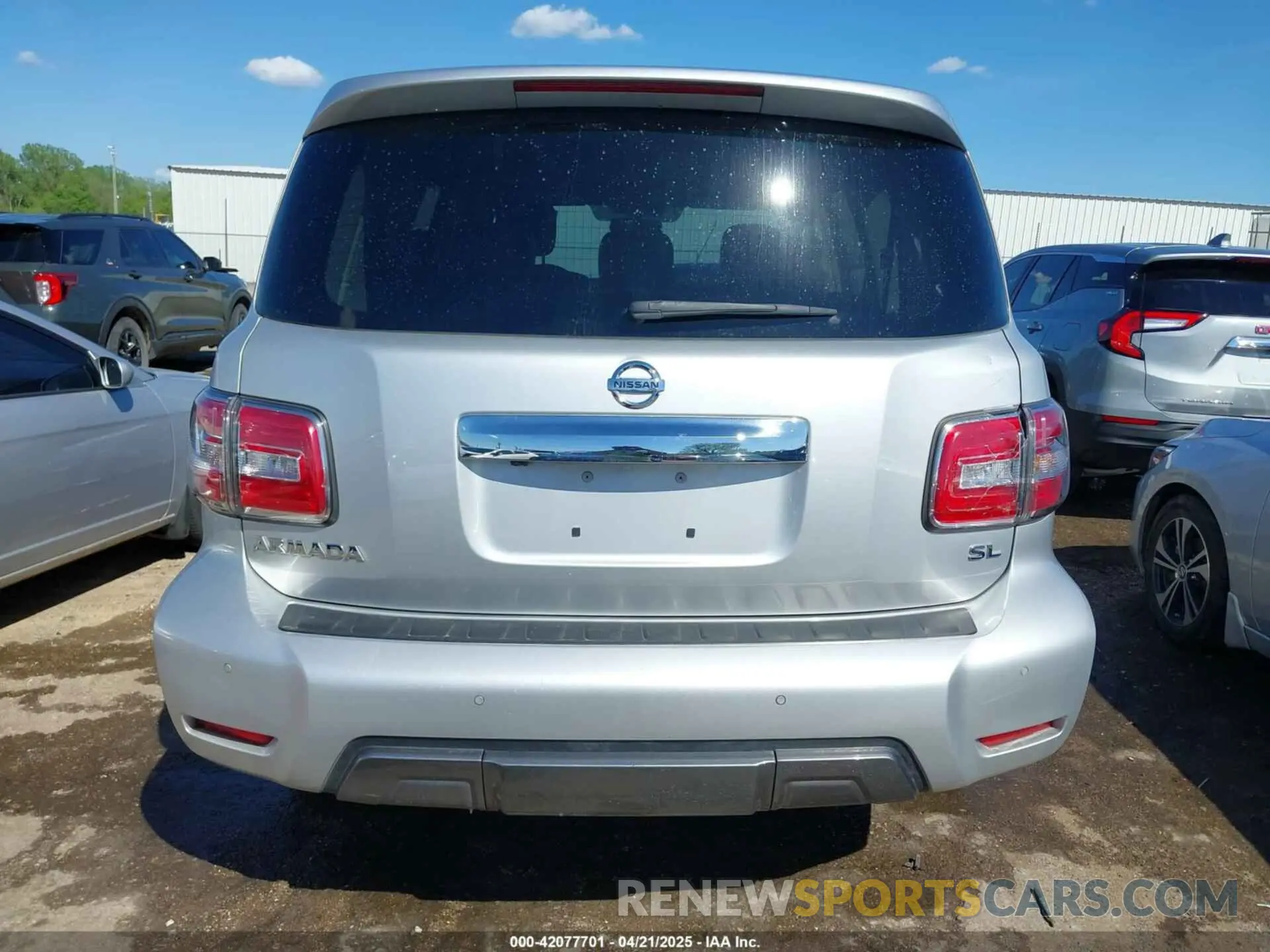 16 Photograph of a damaged car JN8AY2NC4L9618955 NISSAN ARMADA 2020