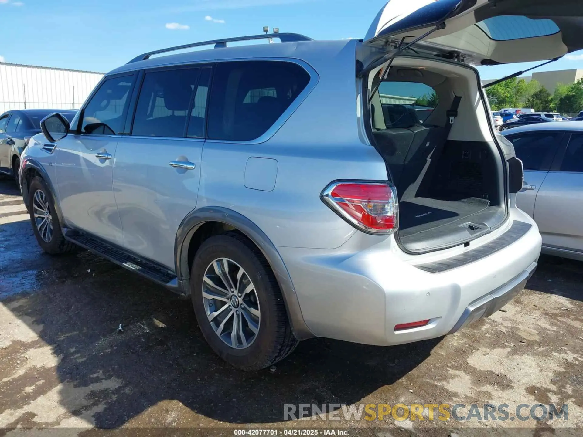 3 Photograph of a damaged car JN8AY2NC4L9618955 NISSAN ARMADA 2020