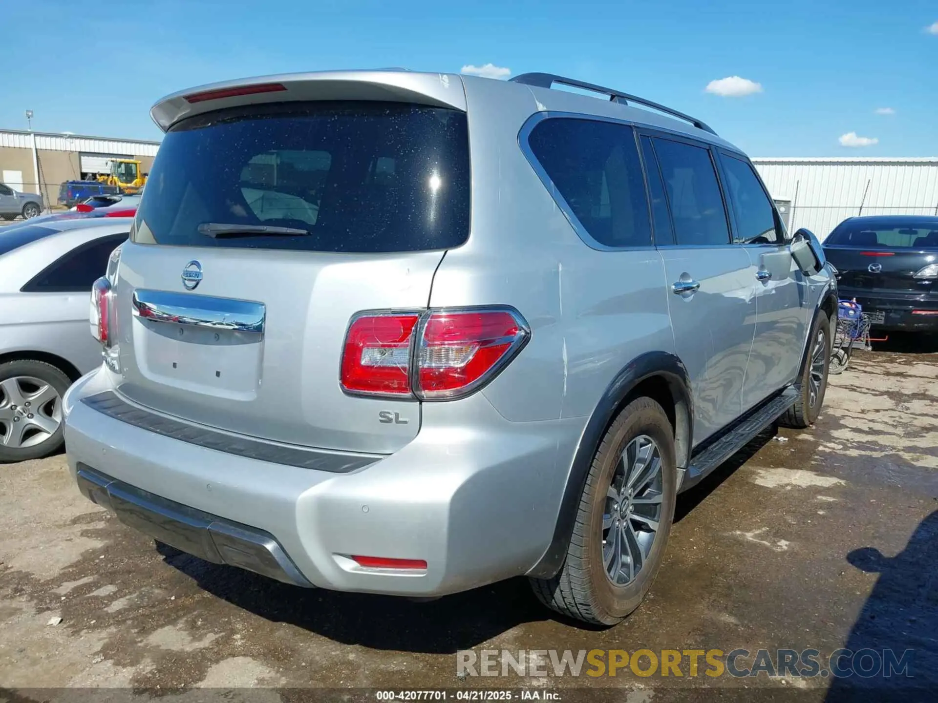 4 Photograph of a damaged car JN8AY2NC4L9618955 NISSAN ARMADA 2020