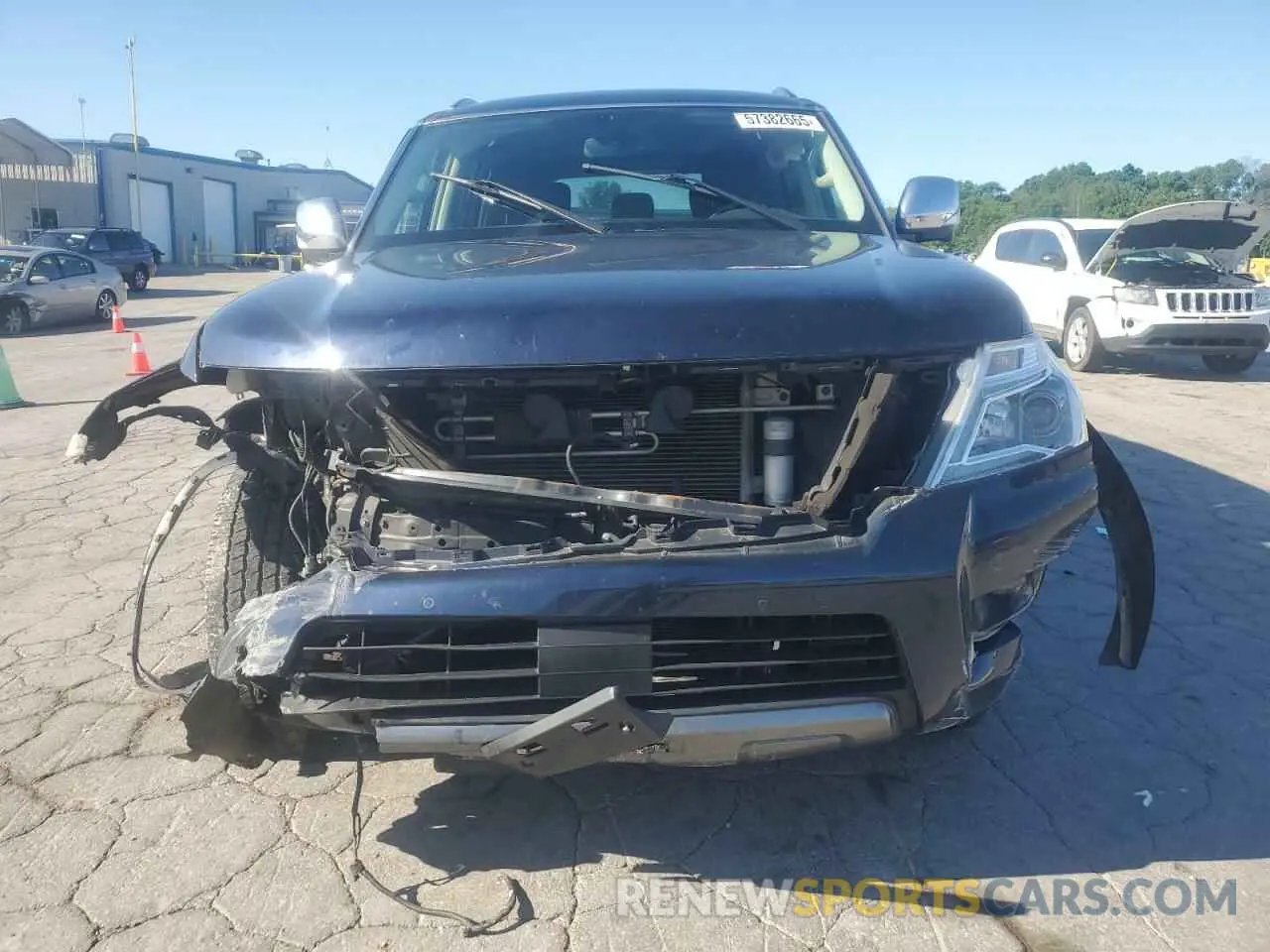 5 Photograph of a damaged car JN8AY2NC4LX516499 NISSAN ARMADA 2020