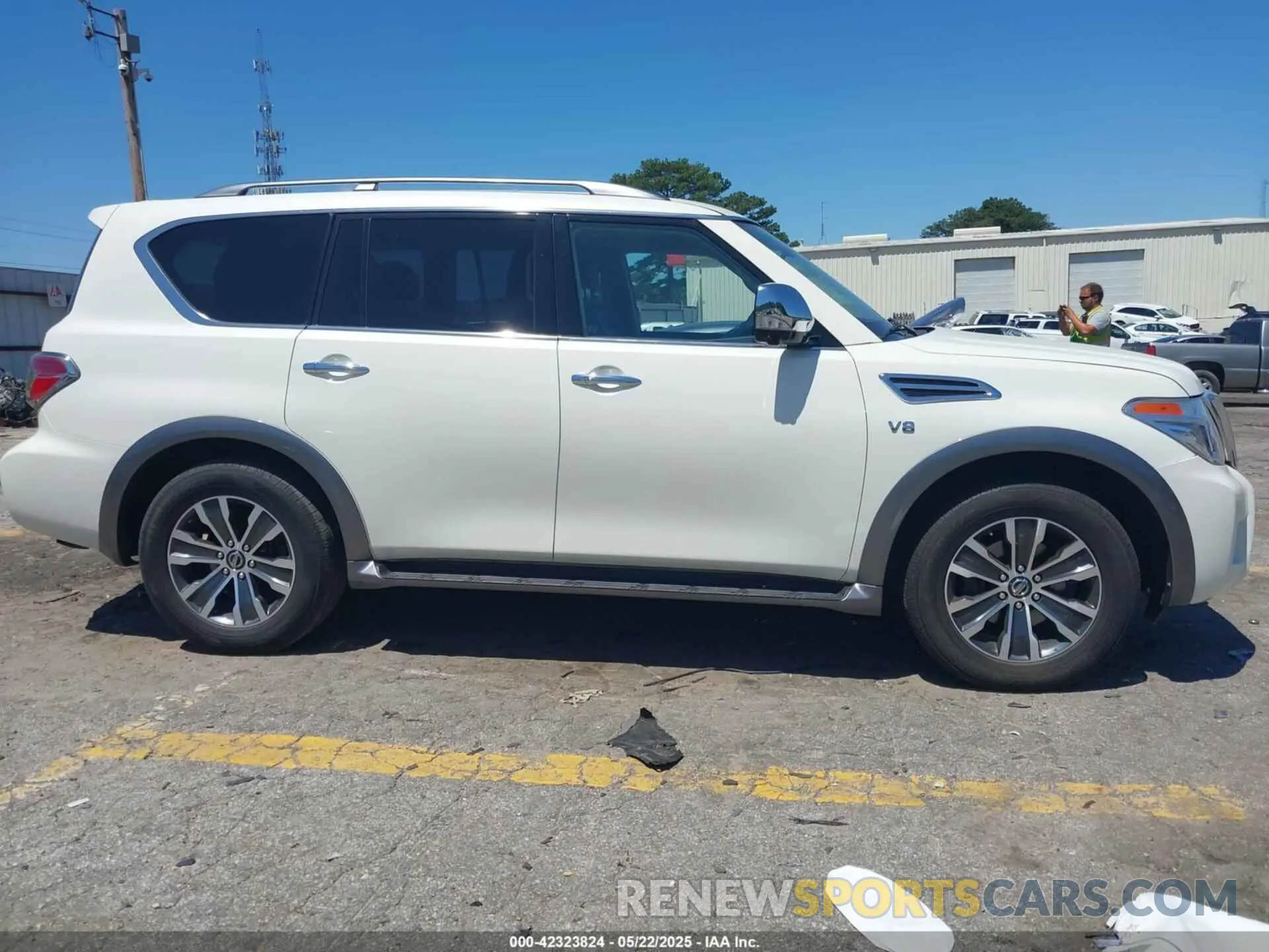 13 Photograph of a damaged car JN8AY2NC5L9615157 NISSAN ARMADA 2020