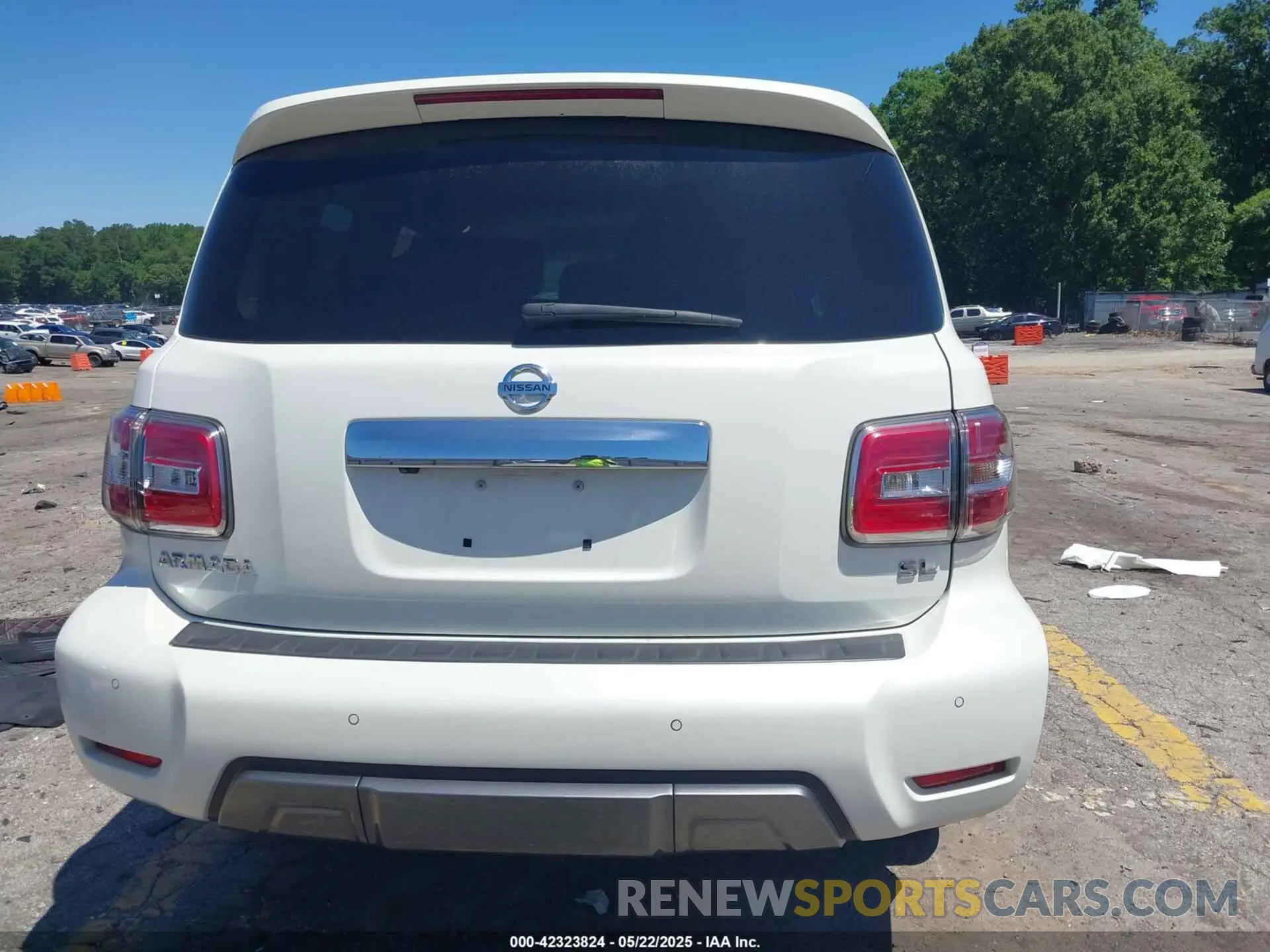 16 Photograph of a damaged car JN8AY2NC5L9615157 NISSAN ARMADA 2020