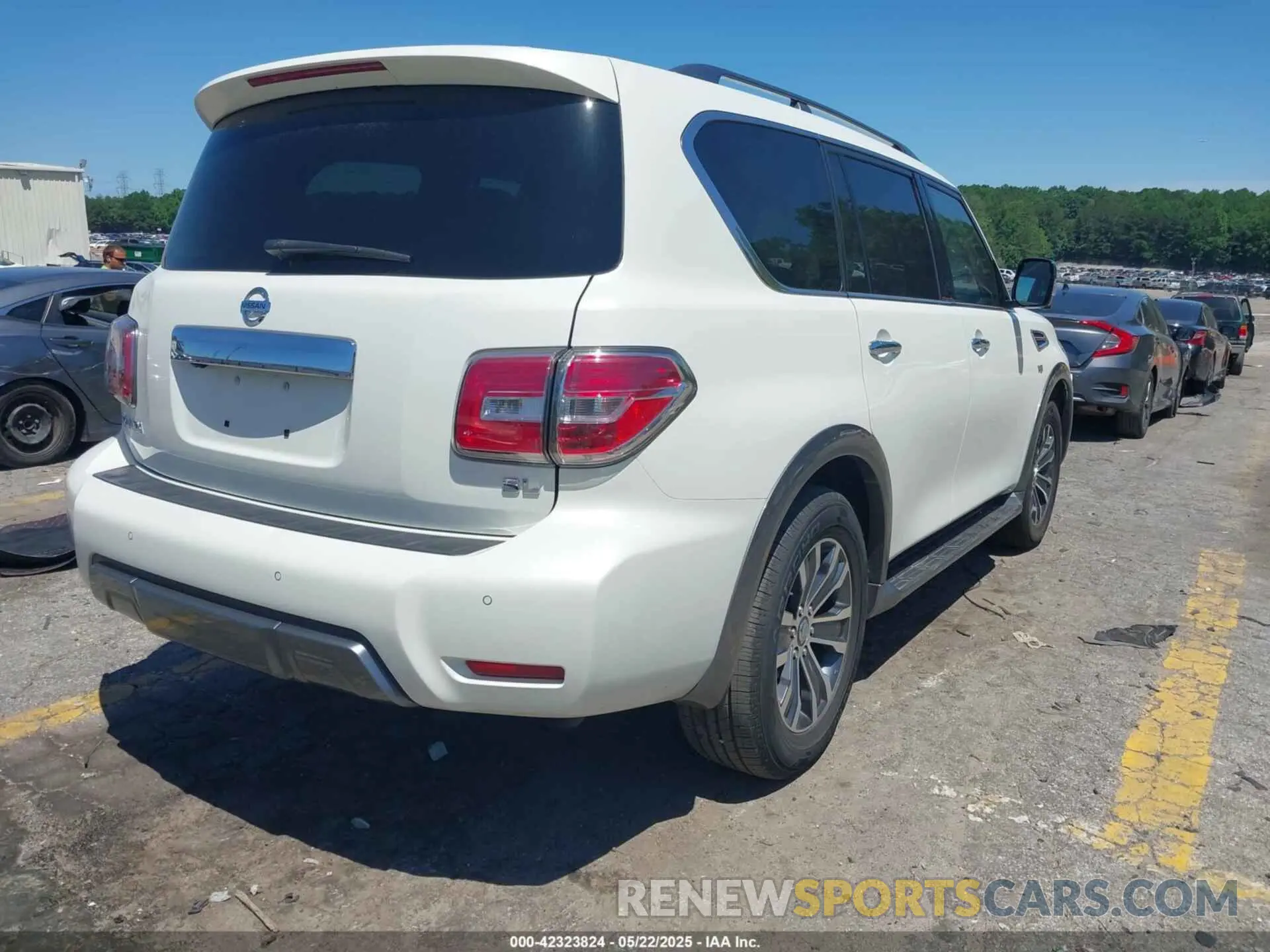 4 Photograph of a damaged car JN8AY2NC5L9615157 NISSAN ARMADA 2020