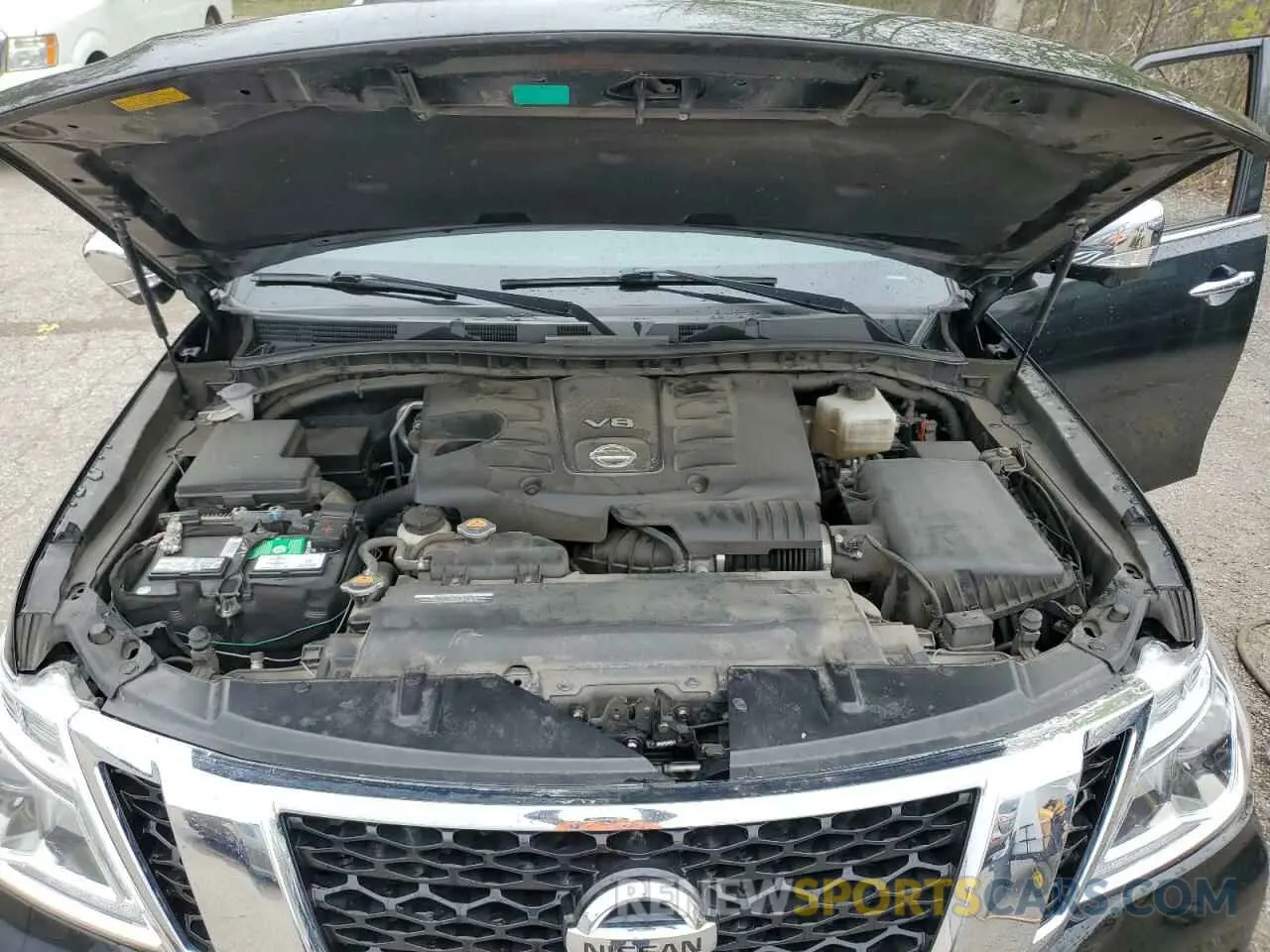 12 Photograph of a damaged car JN8AY2NC5L9621606 NISSAN ARMADA 2020