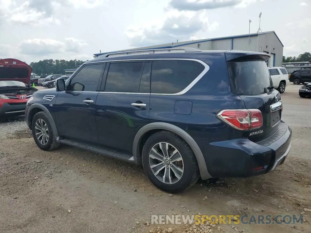 2 Photograph of a damaged car JN8AY2NC5LX518908 NISSAN ARMADA 2020