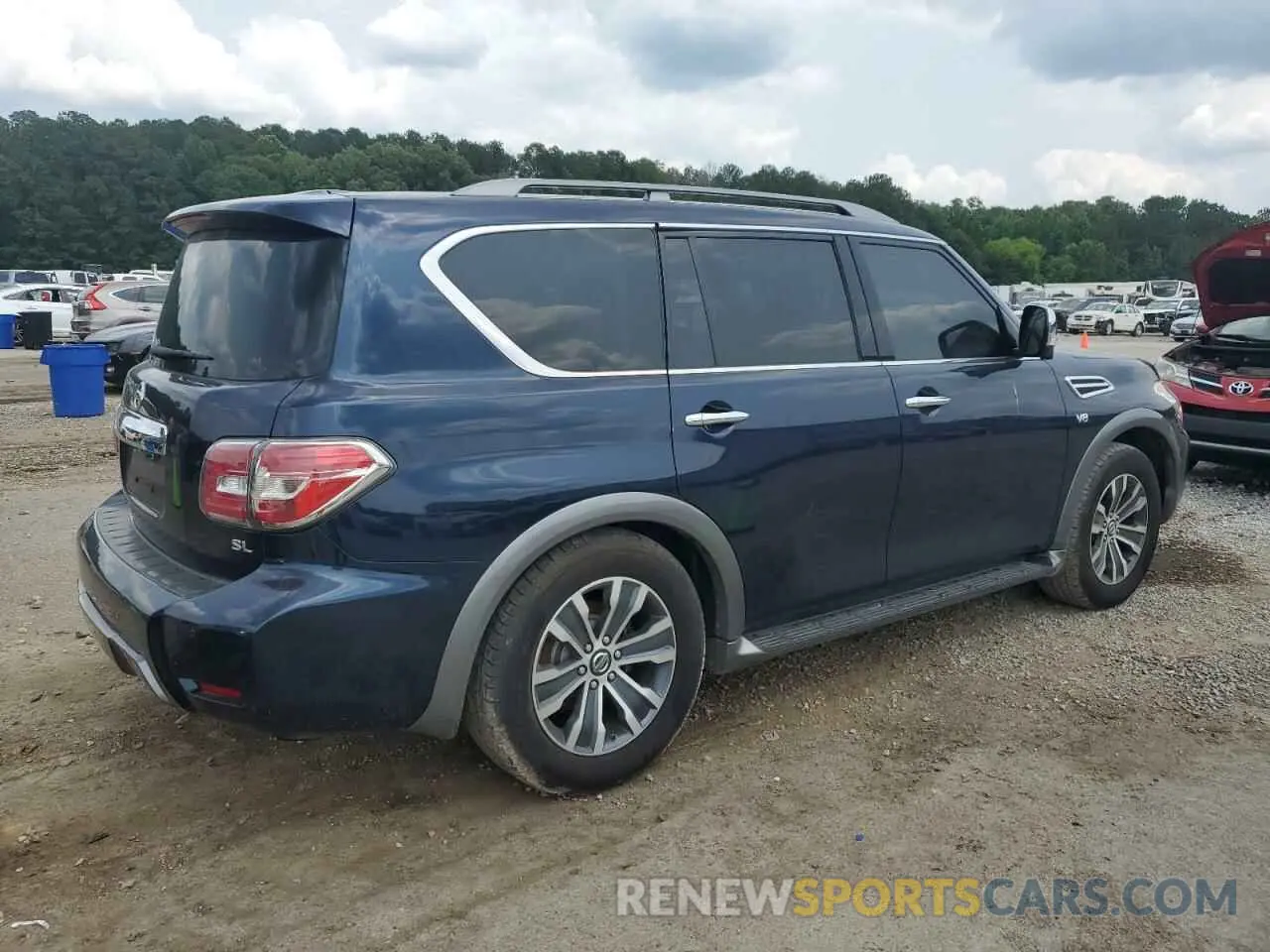 3 Photograph of a damaged car JN8AY2NC5LX518908 NISSAN ARMADA 2020