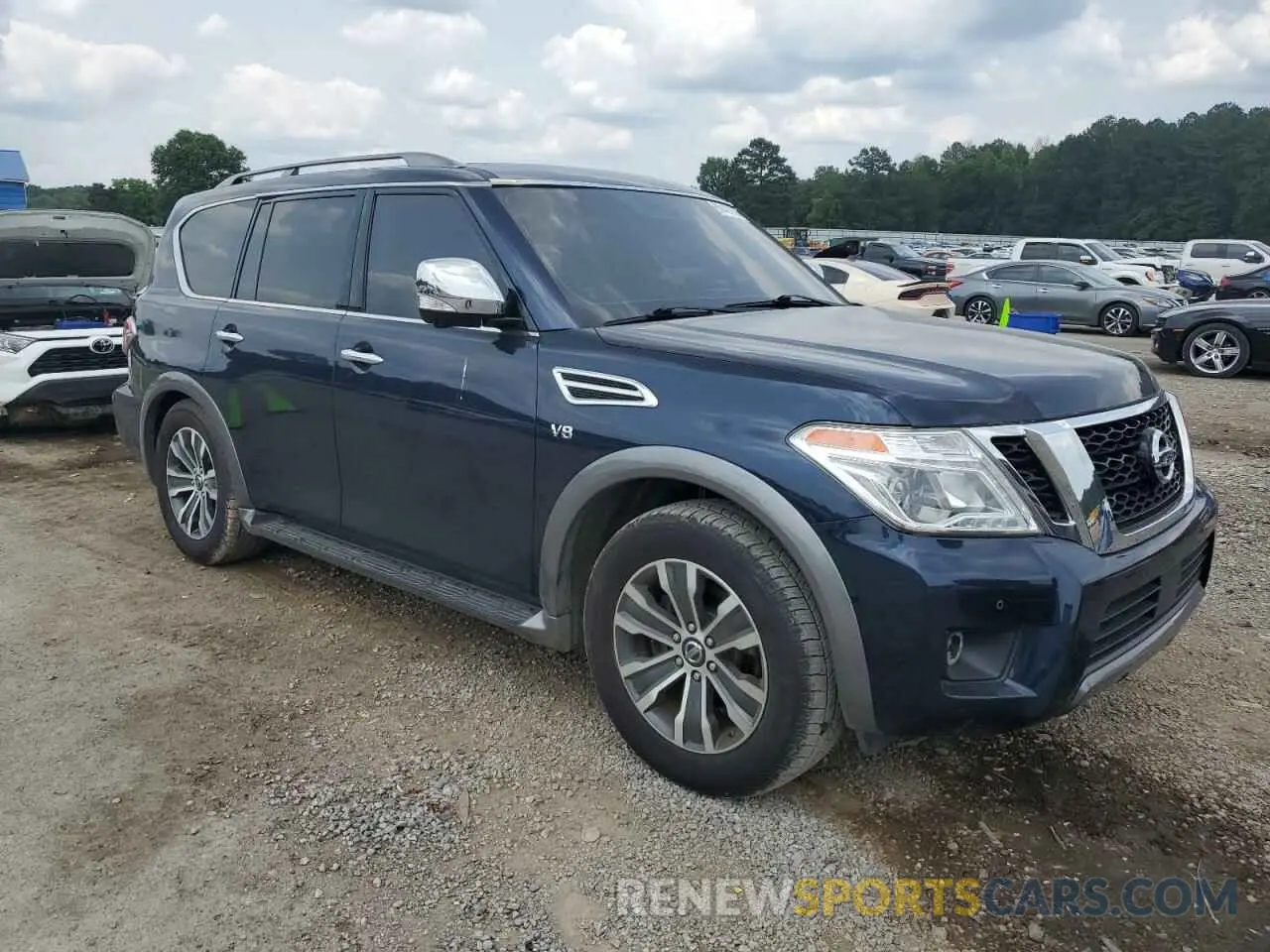 4 Photograph of a damaged car JN8AY2NC5LX518908 NISSAN ARMADA 2020