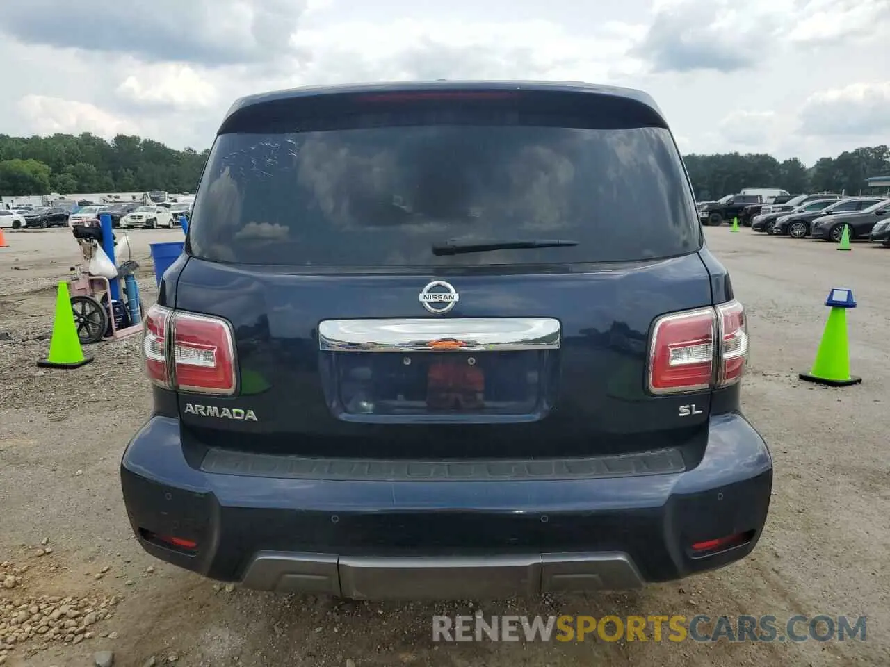 6 Photograph of a damaged car JN8AY2NC5LX518908 NISSAN ARMADA 2020