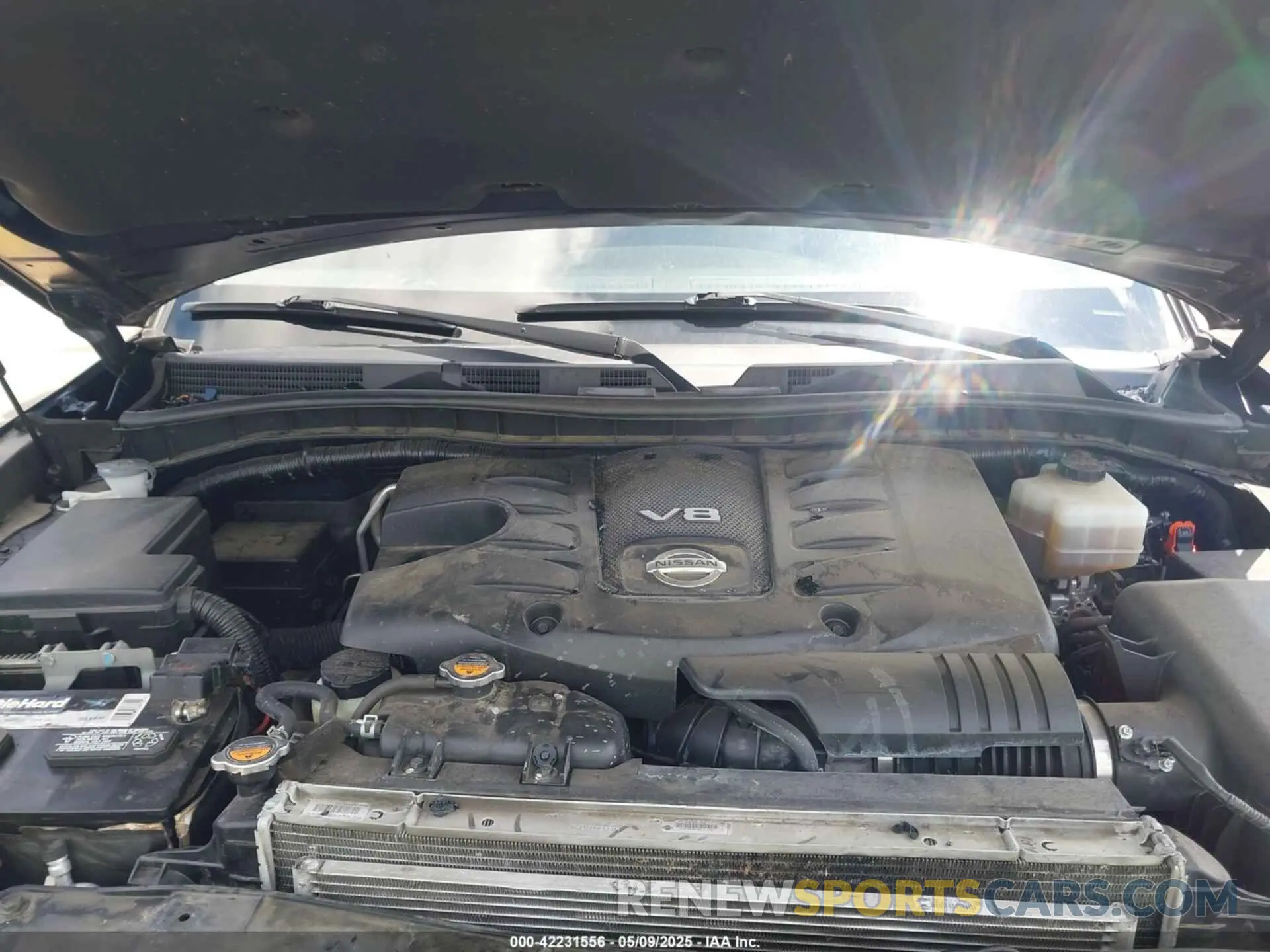10 Photograph of a damaged car JN8AY2NC6L9615068 NISSAN ARMADA 2020