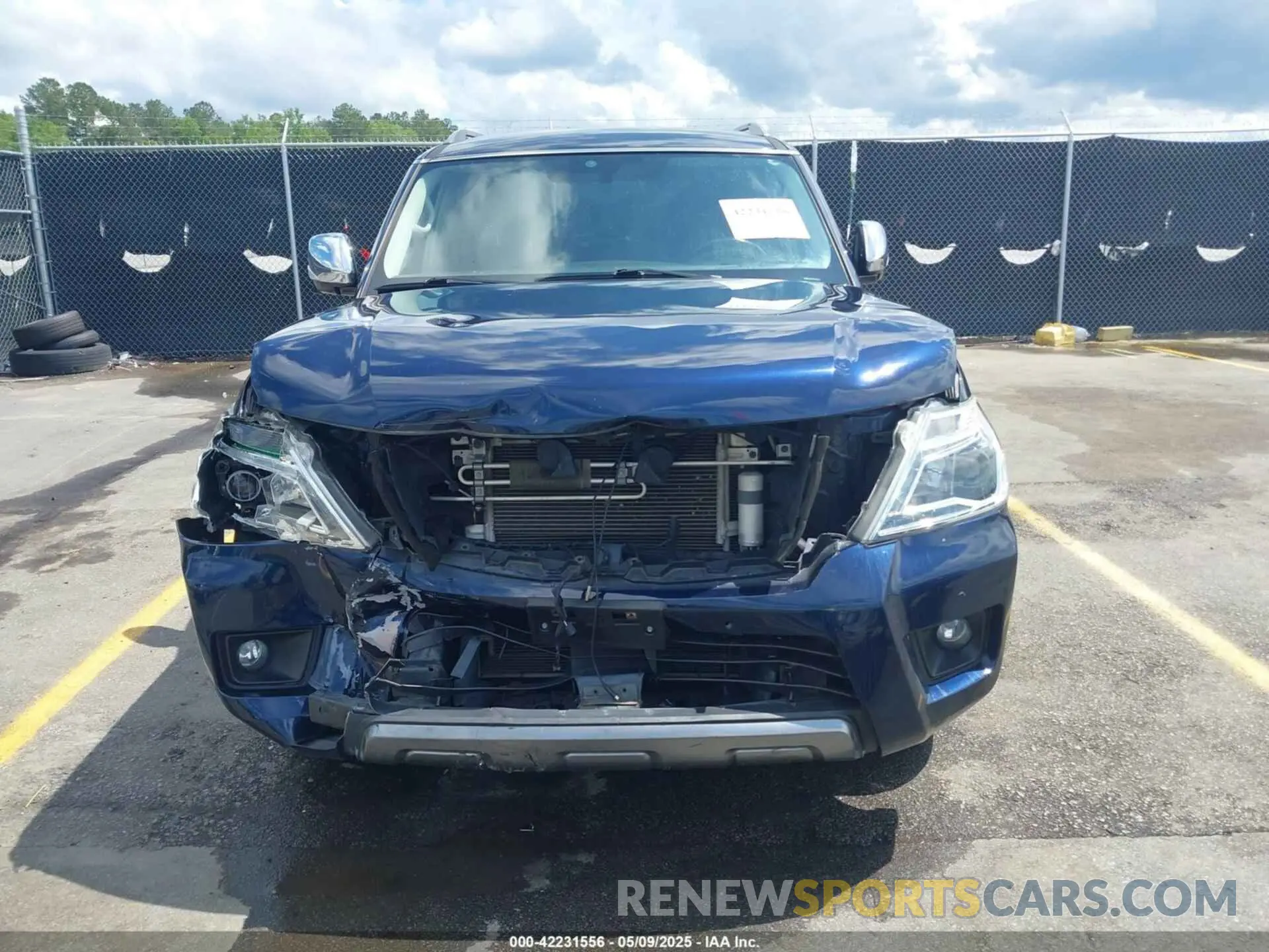 12 Photograph of a damaged car JN8AY2NC6L9615068 NISSAN ARMADA 2020