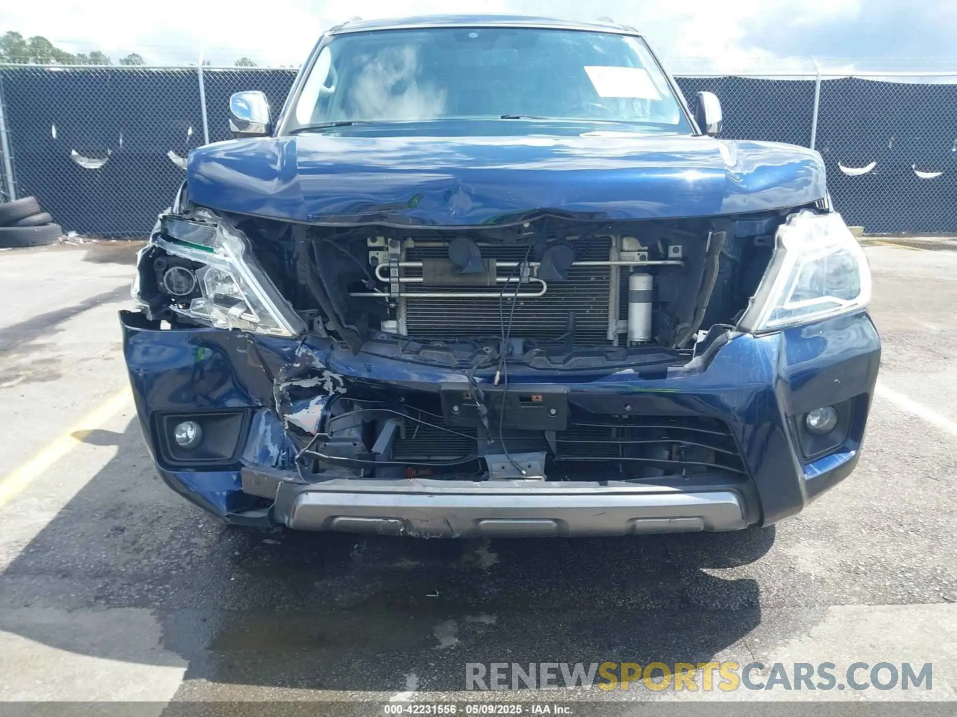 6 Photograph of a damaged car JN8AY2NC6L9615068 NISSAN ARMADA 2020