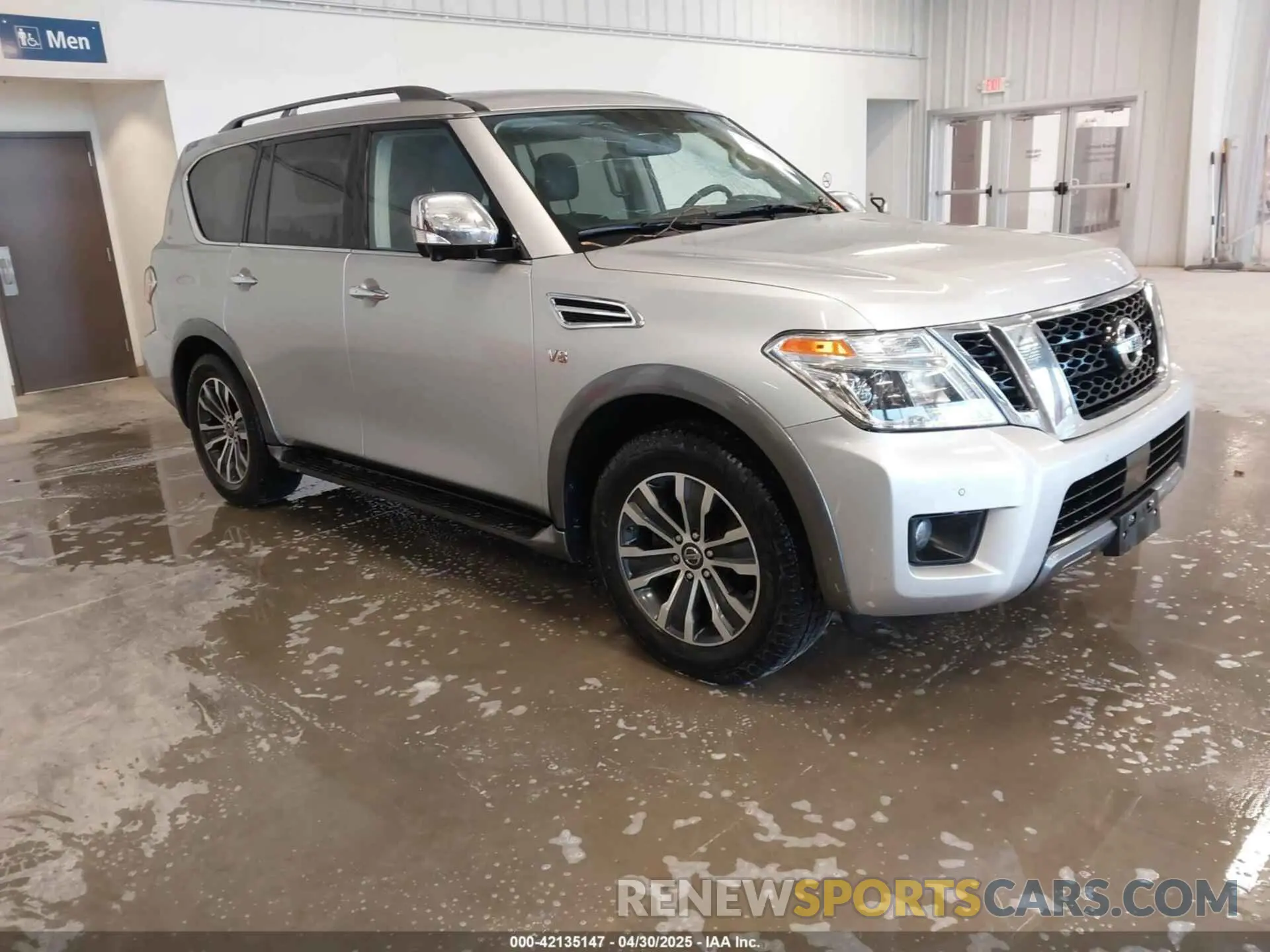 1 Photograph of a damaged car JN8AY2NC6L9621162 NISSAN ARMADA 2020