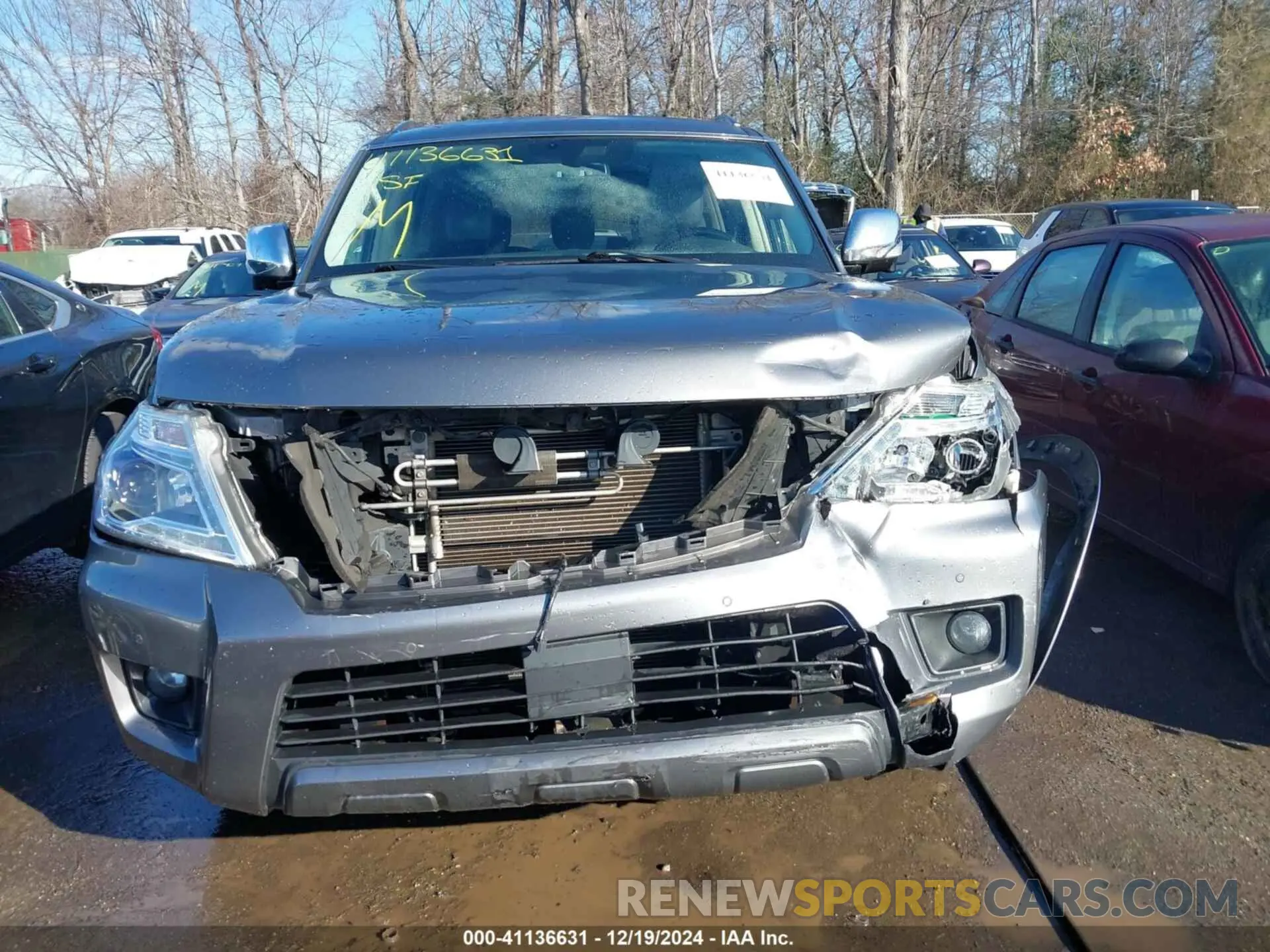 12 Photograph of a damaged car JN8AY2NC6LX516391 NISSAN ARMADA 2020