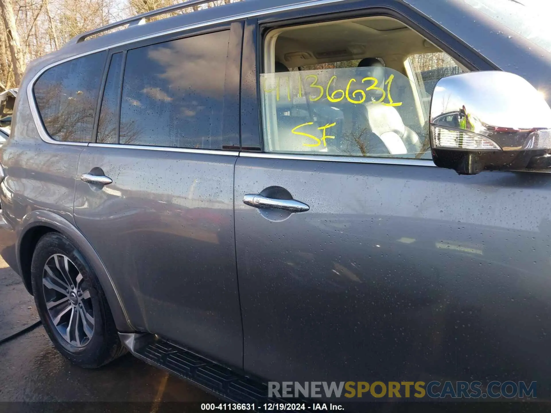 13 Photograph of a damaged car JN8AY2NC6LX516391 NISSAN ARMADA 2020