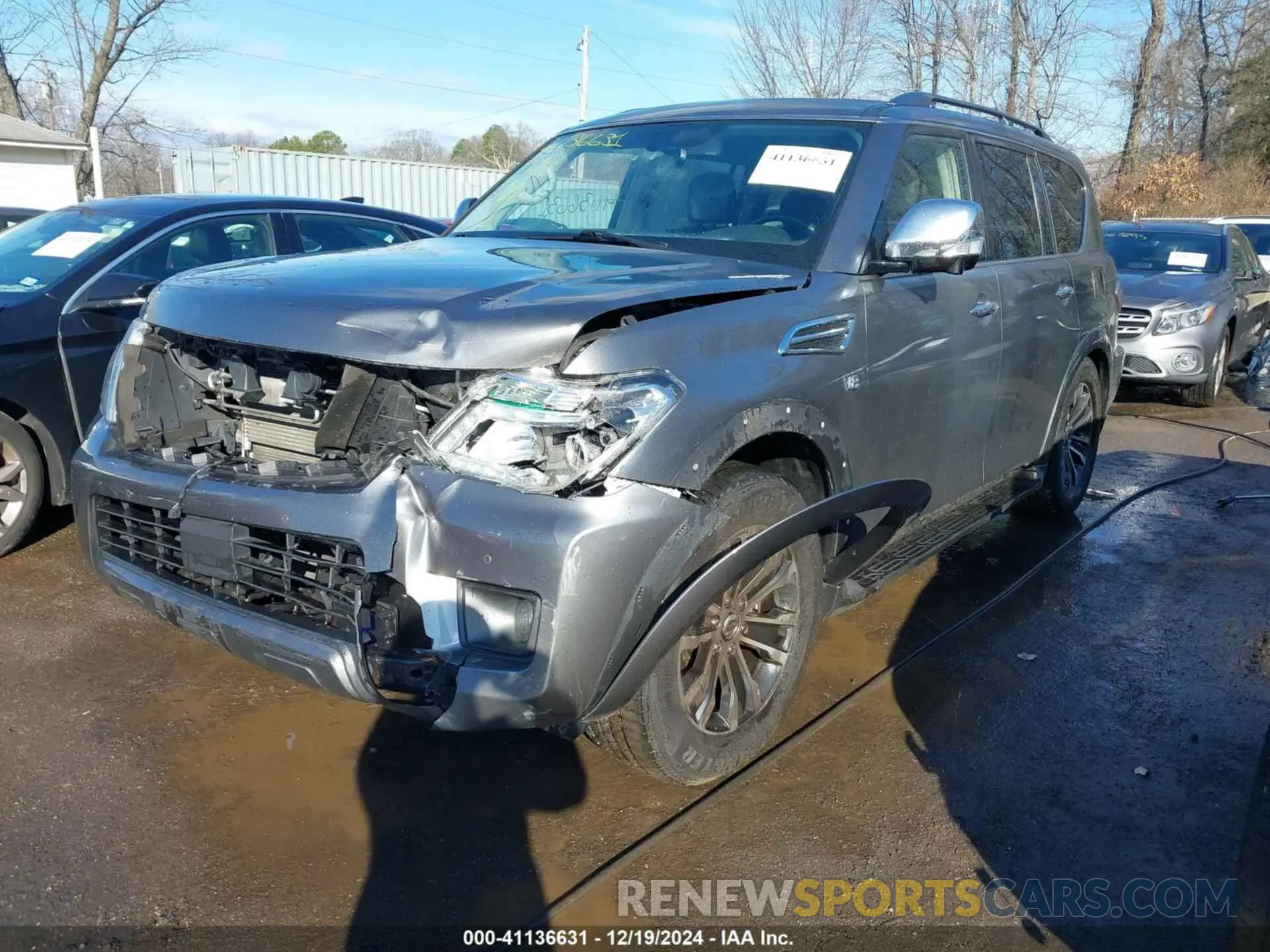 2 Photograph of a damaged car JN8AY2NC6LX516391 NISSAN ARMADA 2020