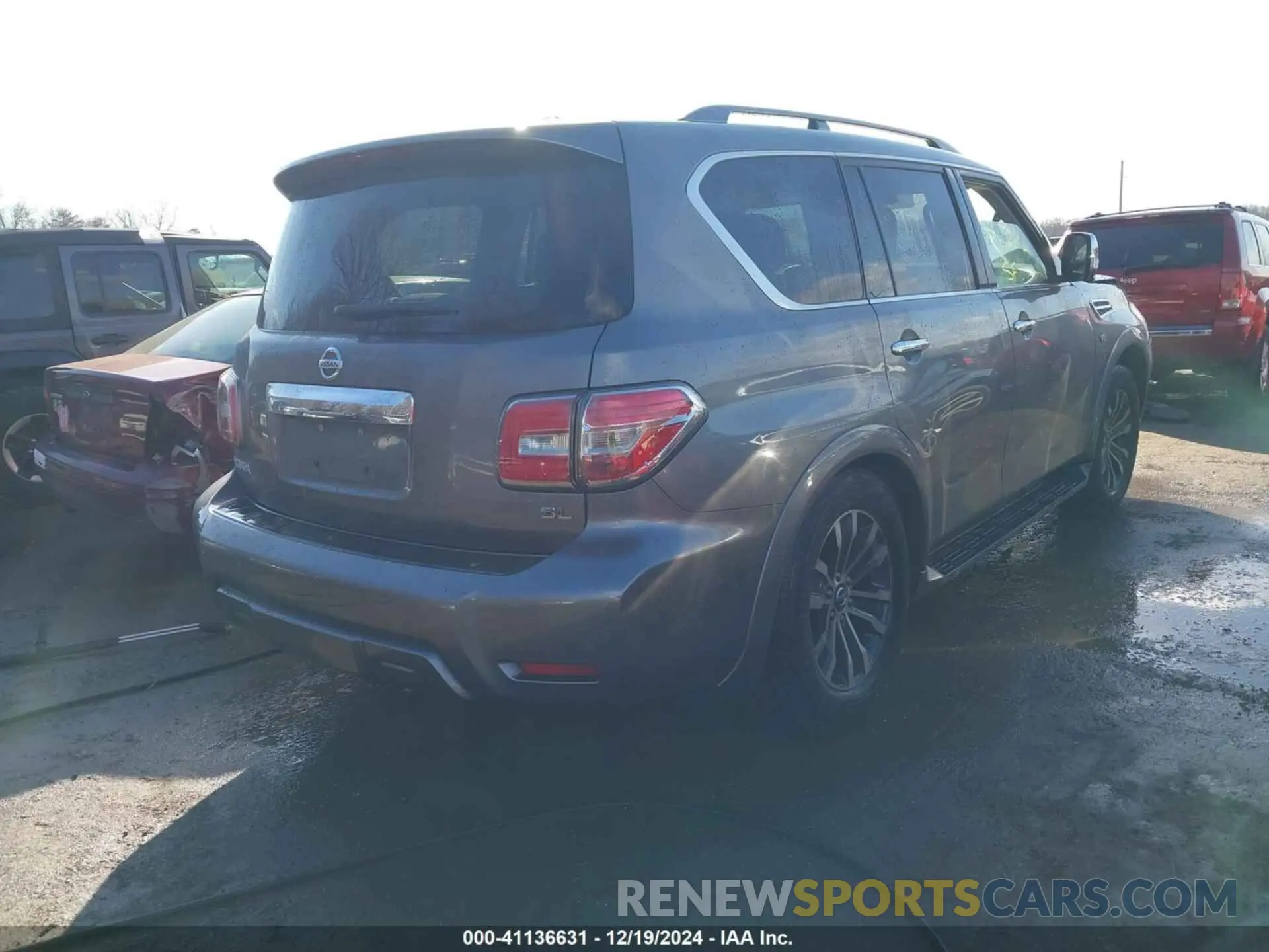 4 Photograph of a damaged car JN8AY2NC6LX516391 NISSAN ARMADA 2020