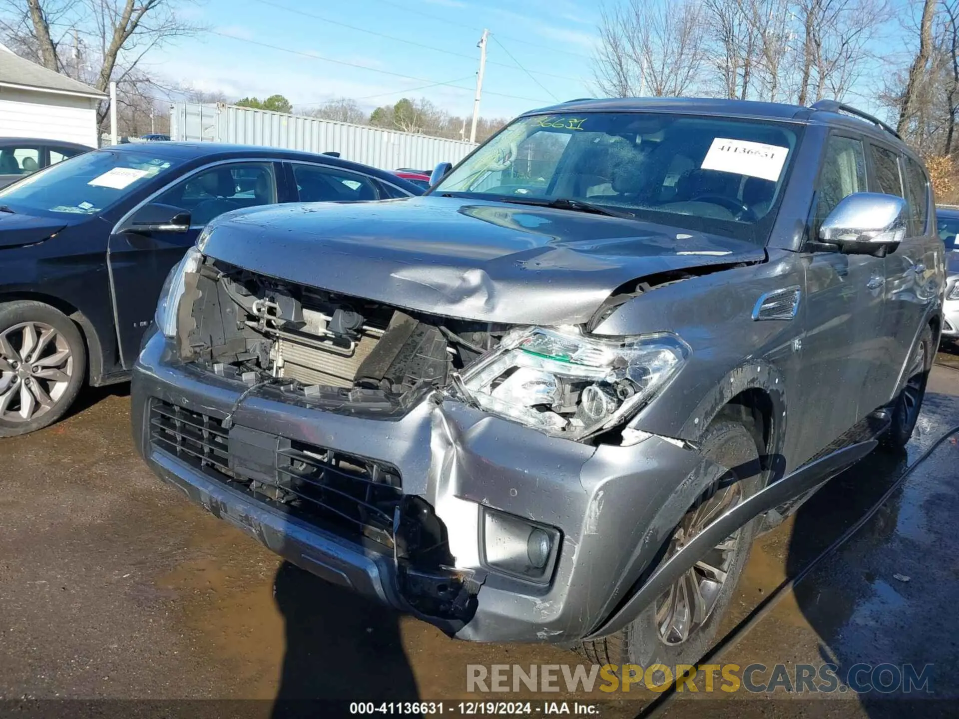 6 Photograph of a damaged car JN8AY2NC6LX516391 NISSAN ARMADA 2020