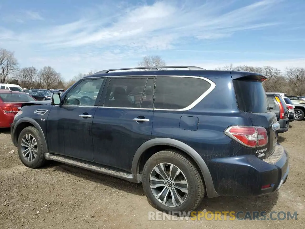 2 Photograph of a damaged car JN8AY2NC7L9615936 NISSAN ARMADA 2020