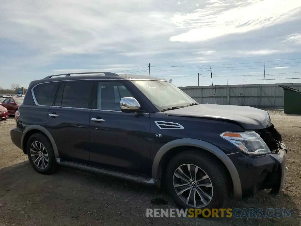 4 Photograph of a damaged car JN8AY2NC7L9615936 NISSAN ARMADA 2020