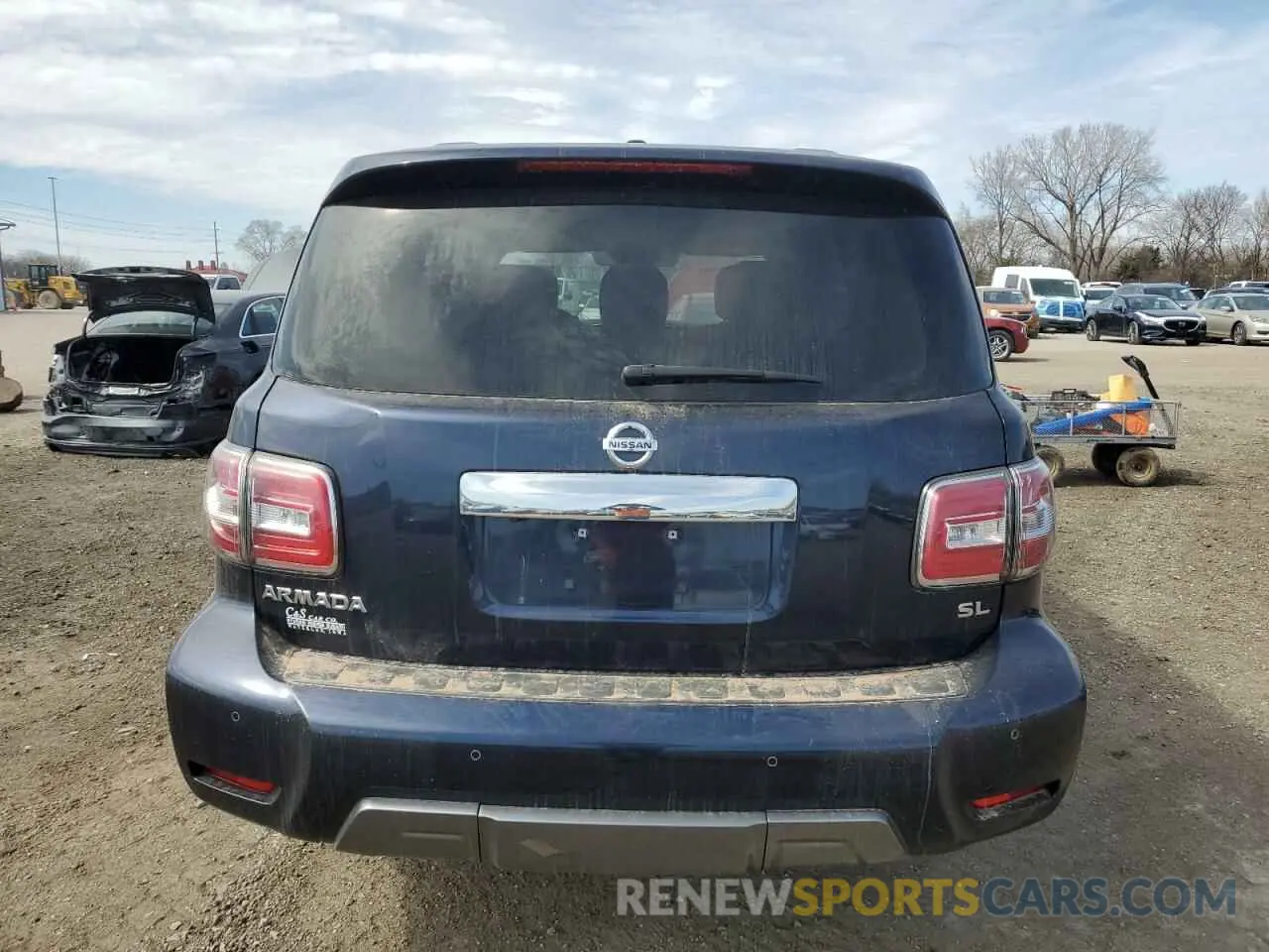 6 Photograph of a damaged car JN8AY2NC7L9615936 NISSAN ARMADA 2020