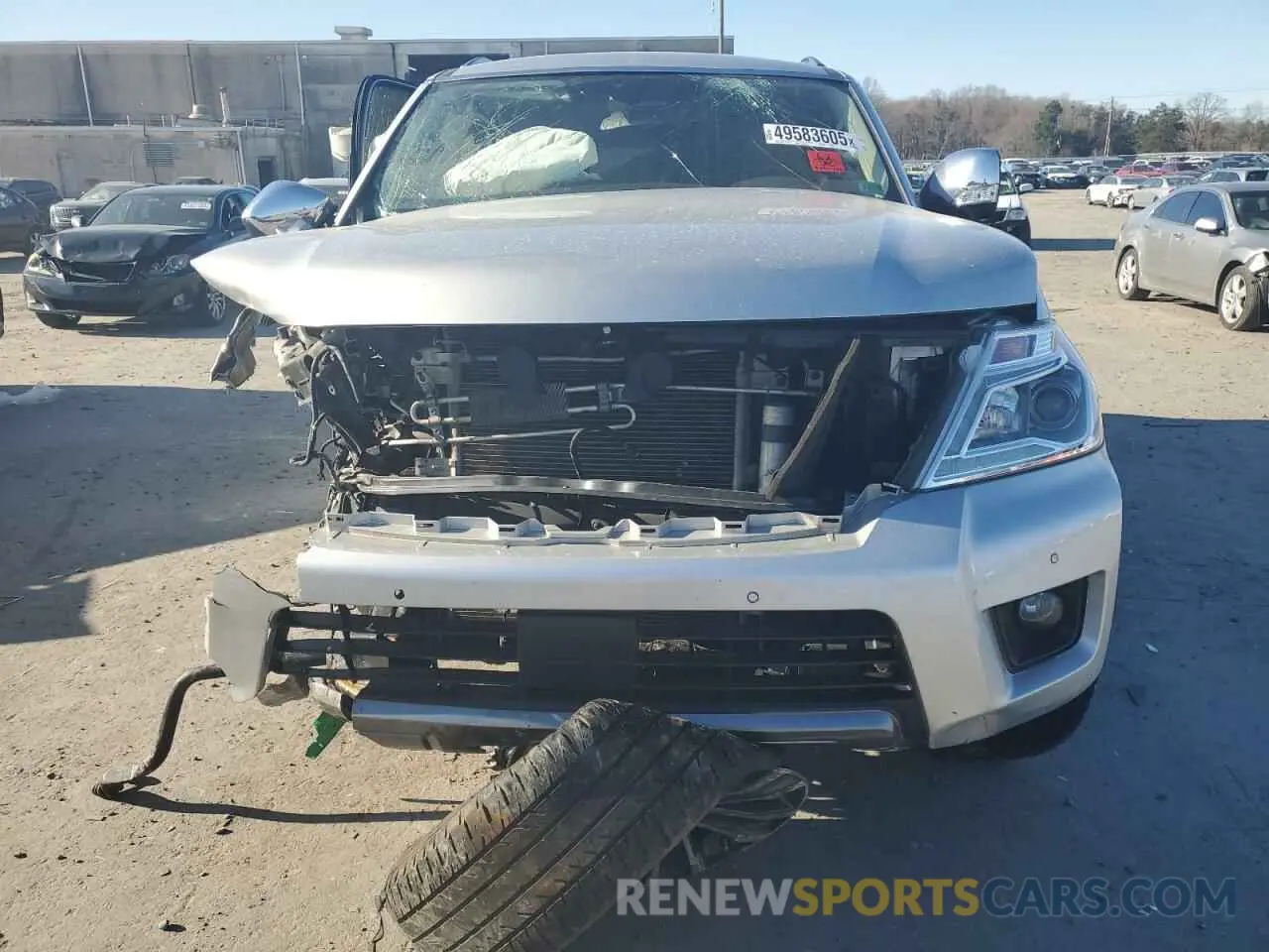 5 Photograph of a damaged car JN8AY2NC8L9615525 NISSAN ARMADA 2020