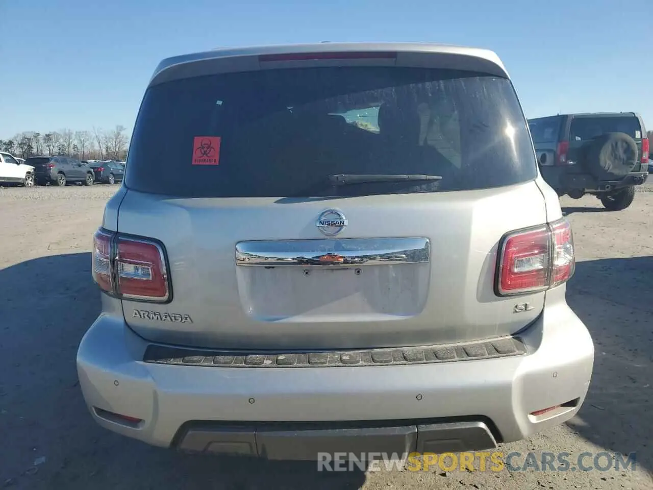 6 Photograph of a damaged car JN8AY2NC8L9615525 NISSAN ARMADA 2020
