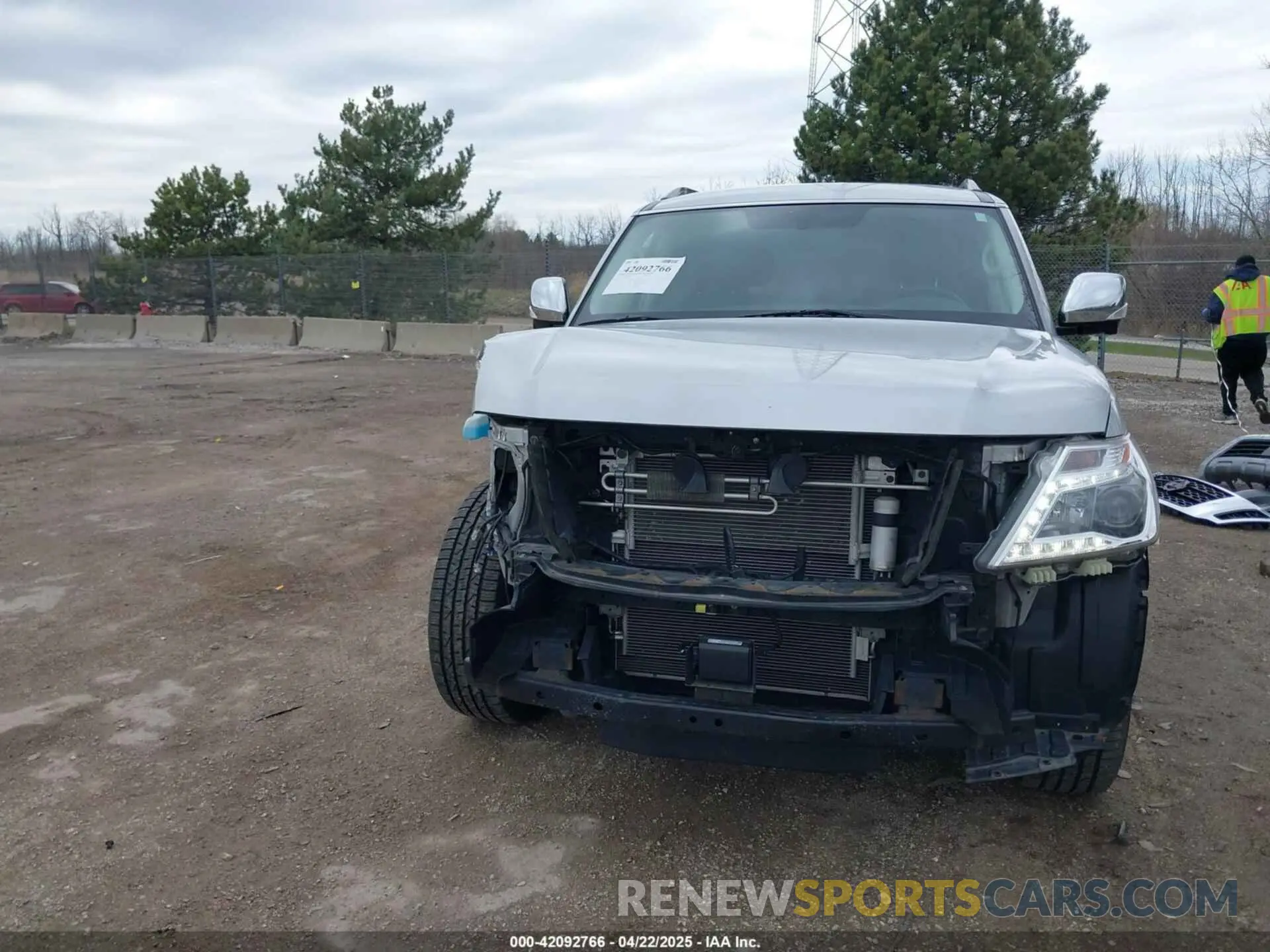 13 Photograph of a damaged car JN8AY2NC9L9616120 NISSAN ARMADA 2020