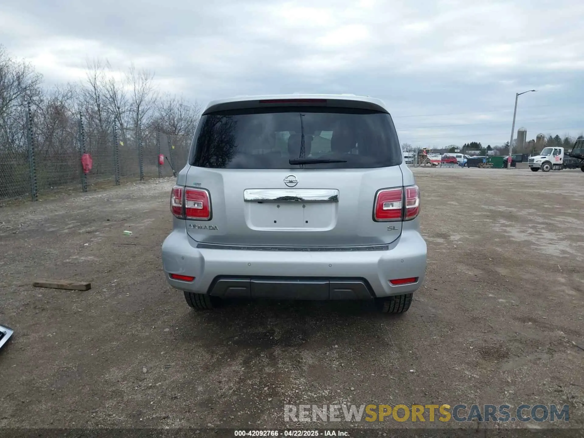 17 Photograph of a damaged car JN8AY2NC9L9616120 NISSAN ARMADA 2020