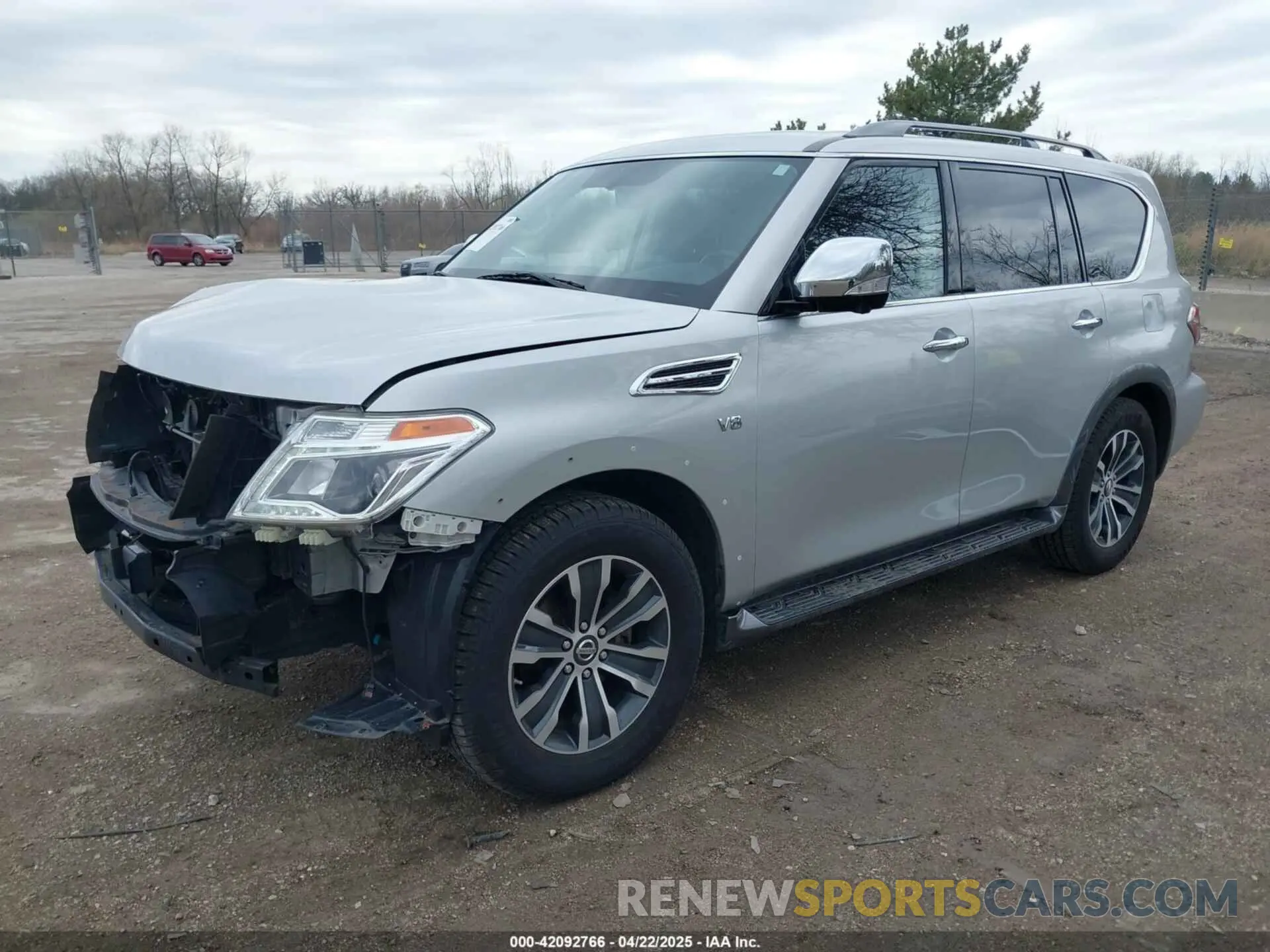 2 Photograph of a damaged car JN8AY2NC9L9616120 NISSAN ARMADA 2020