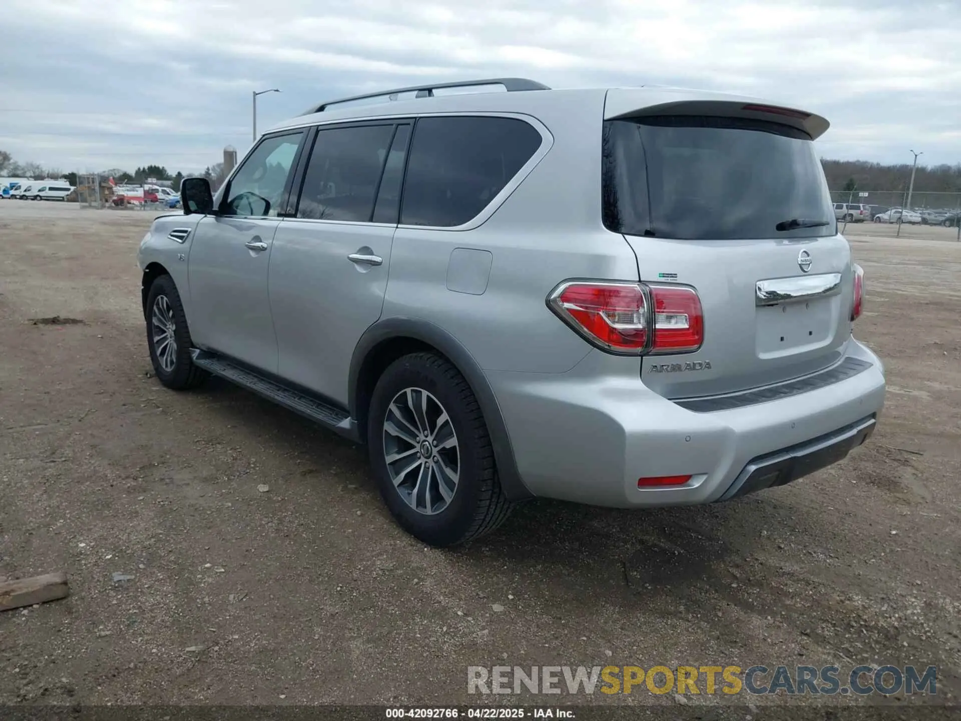 3 Photograph of a damaged car JN8AY2NC9L9616120 NISSAN ARMADA 2020