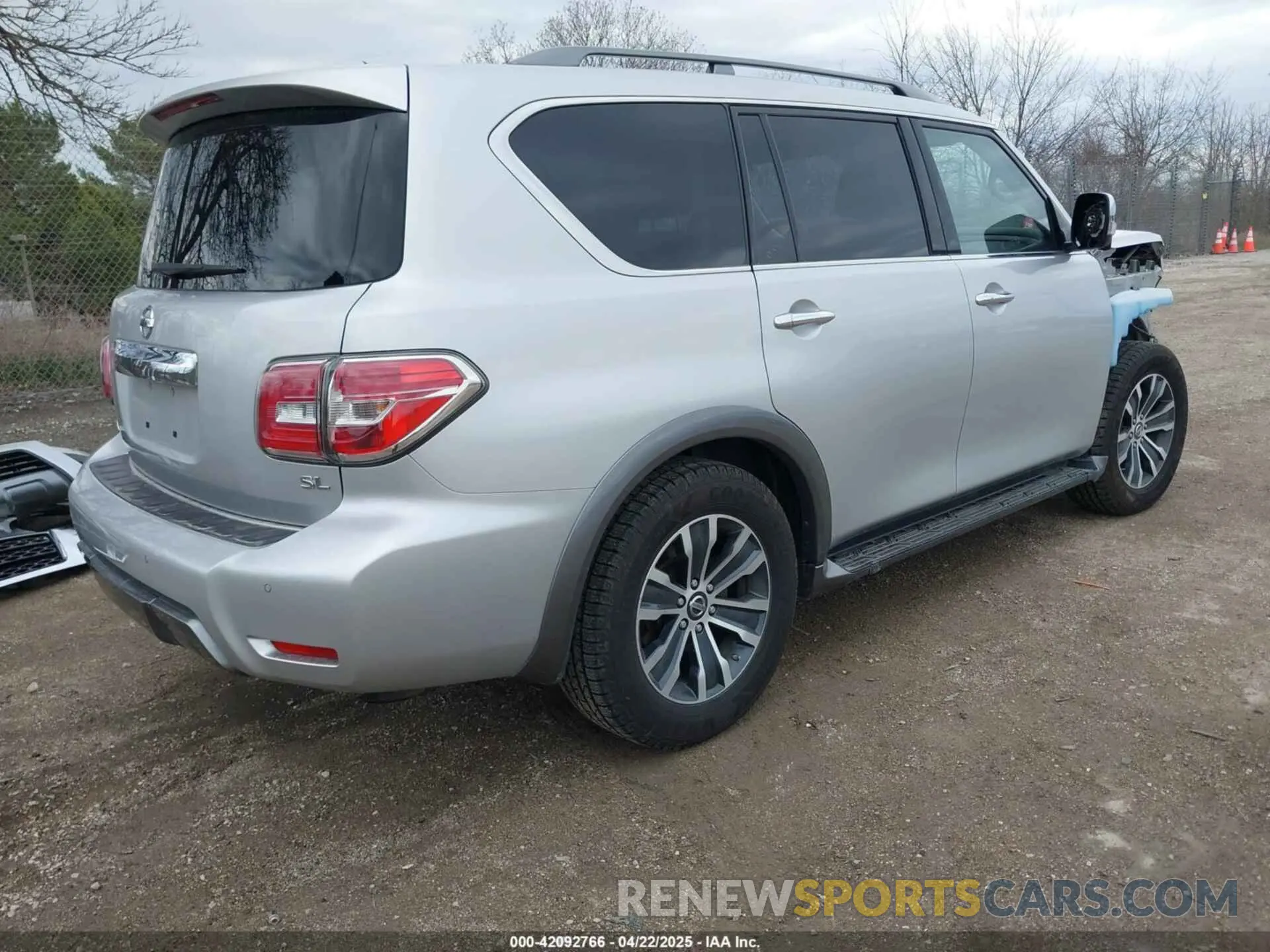 4 Photograph of a damaged car JN8AY2NC9L9616120 NISSAN ARMADA 2020