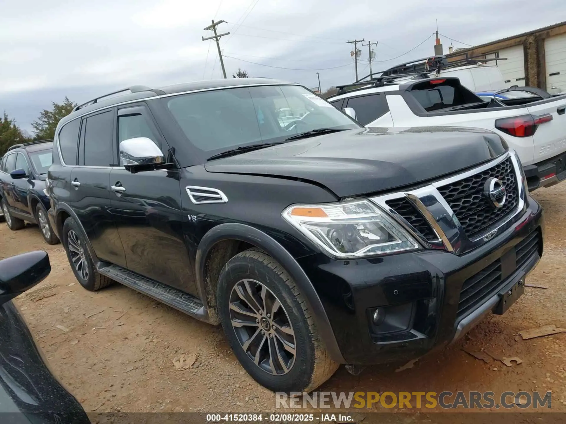 13 Photograph of a damaged car JN8AY2NCXL9616093 NISSAN ARMADA 2020