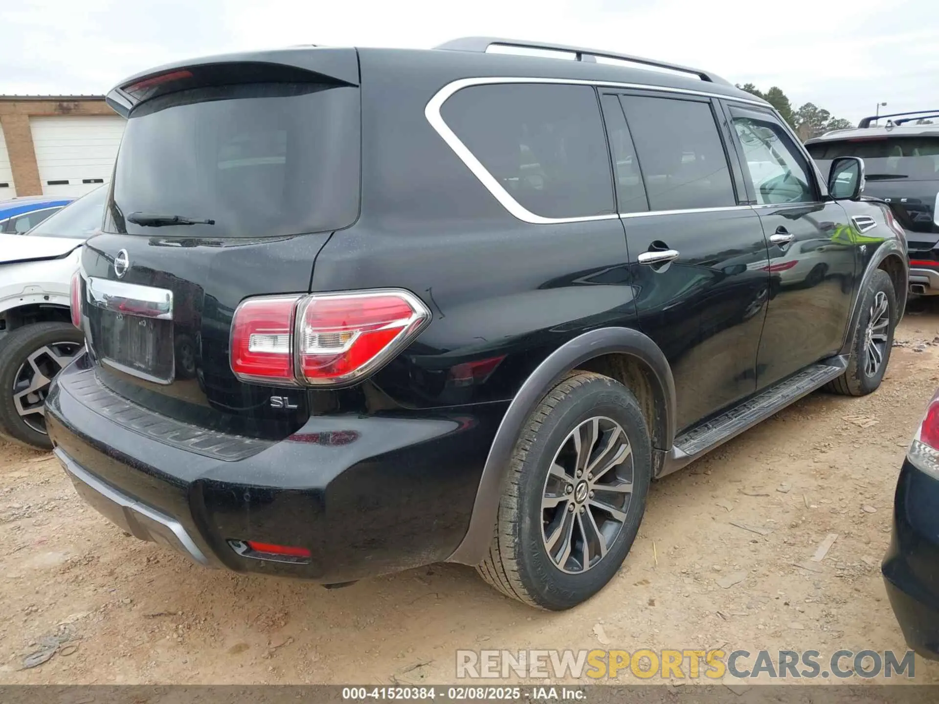 4 Photograph of a damaged car JN8AY2NCXL9616093 NISSAN ARMADA 2020