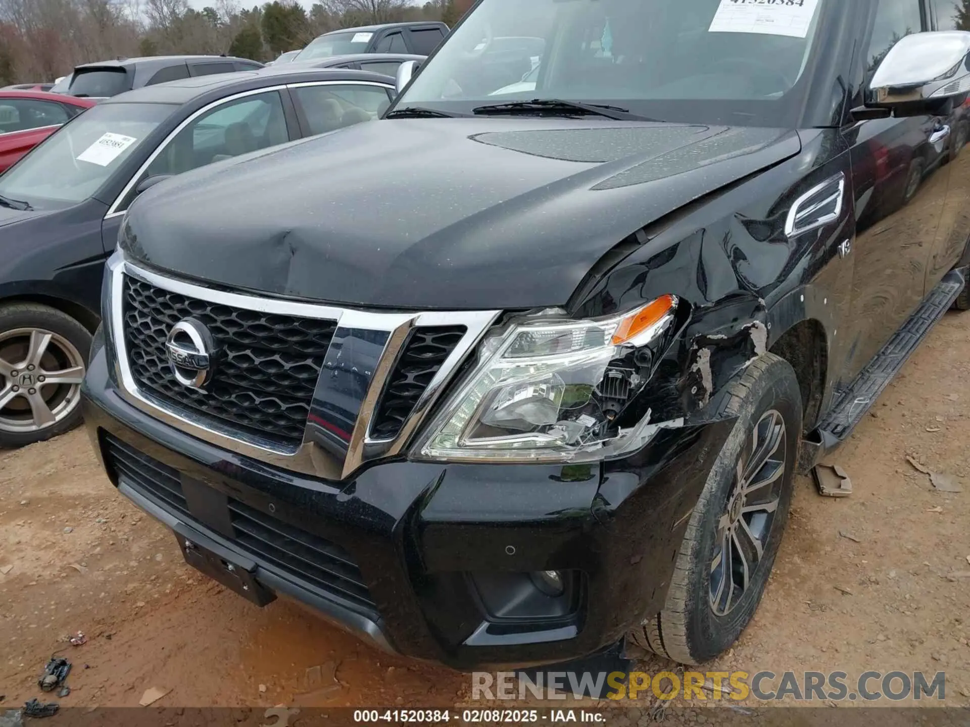 6 Photograph of a damaged car JN8AY2NCXL9616093 NISSAN ARMADA 2020