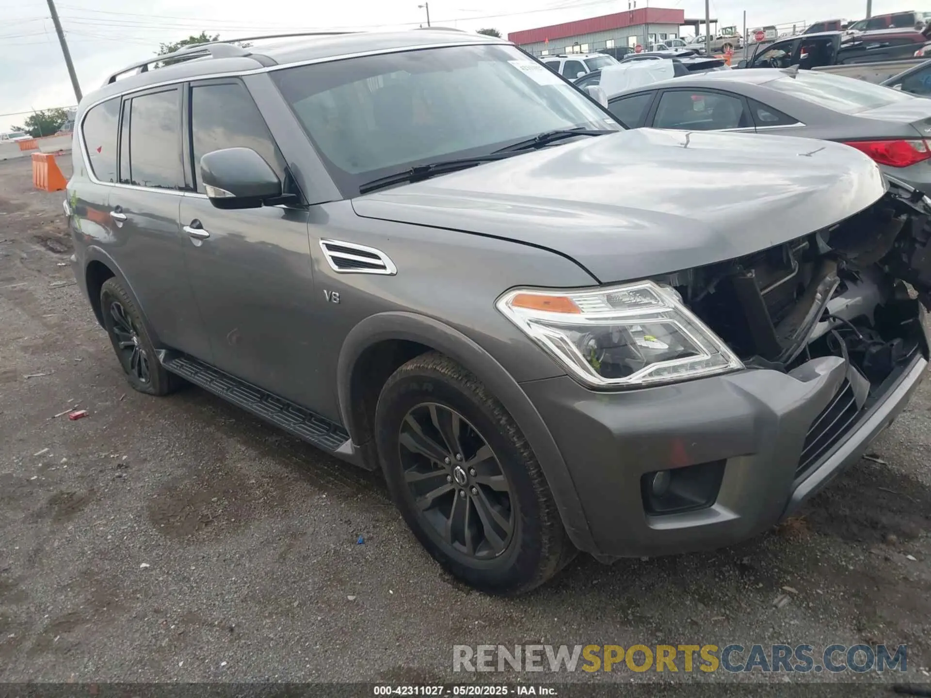 1 Photograph of a damaged car JN8AY2ND0L9105632 NISSAN ARMADA 2020