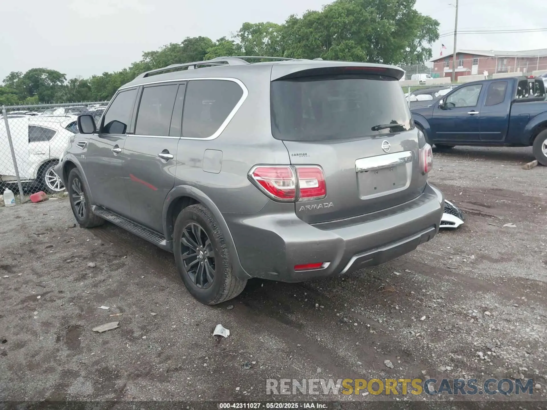 3 Photograph of a damaged car JN8AY2ND0L9105632 NISSAN ARMADA 2020