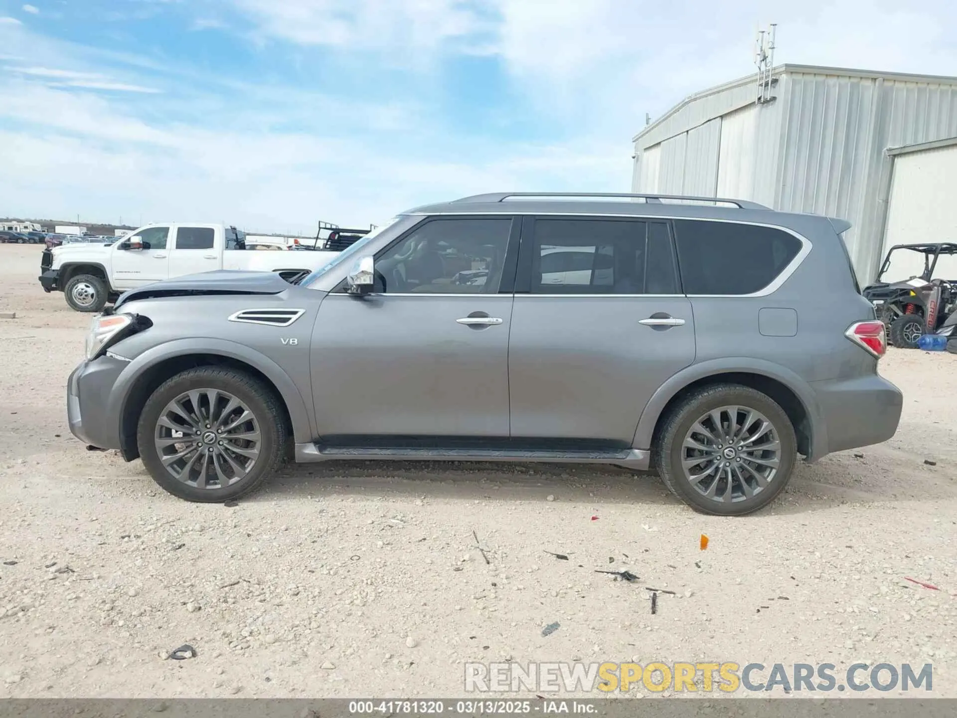15 Photograph of a damaged car JN8AY2ND0L9106084 NISSAN ARMADA 2020