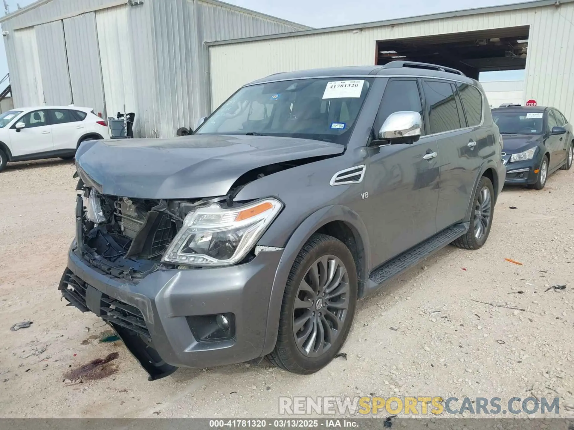 2 Photograph of a damaged car JN8AY2ND0L9106084 NISSAN ARMADA 2020