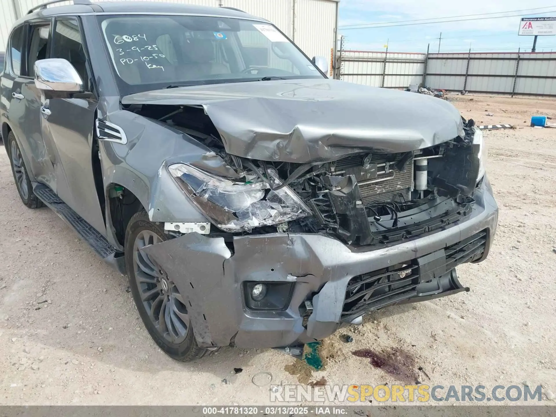 6 Photograph of a damaged car JN8AY2ND0L9106084 NISSAN ARMADA 2020