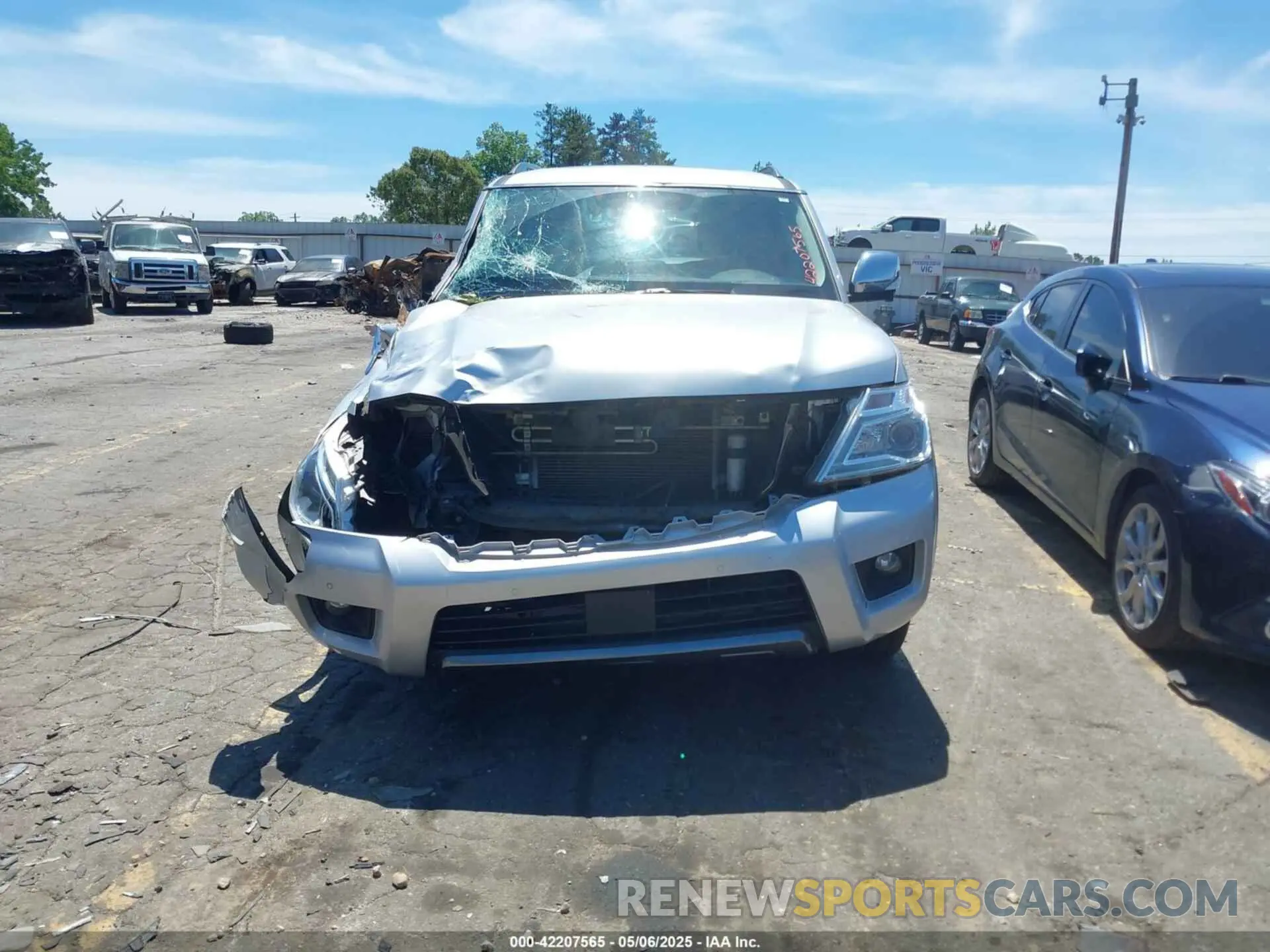 12 Photograph of a damaged car JN8AY2ND1L9108880 NISSAN ARMADA 2020
