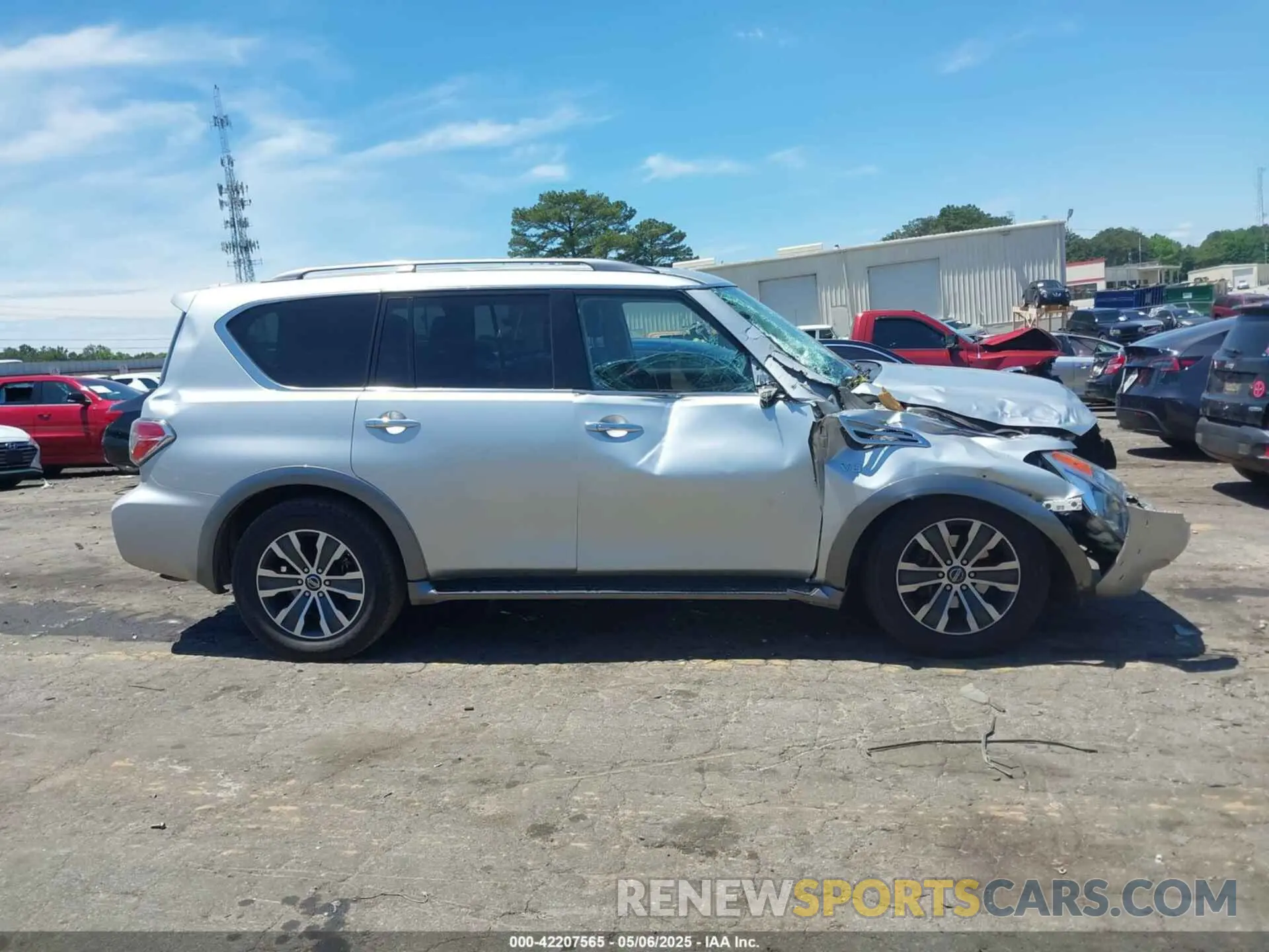 13 Photograph of a damaged car JN8AY2ND1L9108880 NISSAN ARMADA 2020