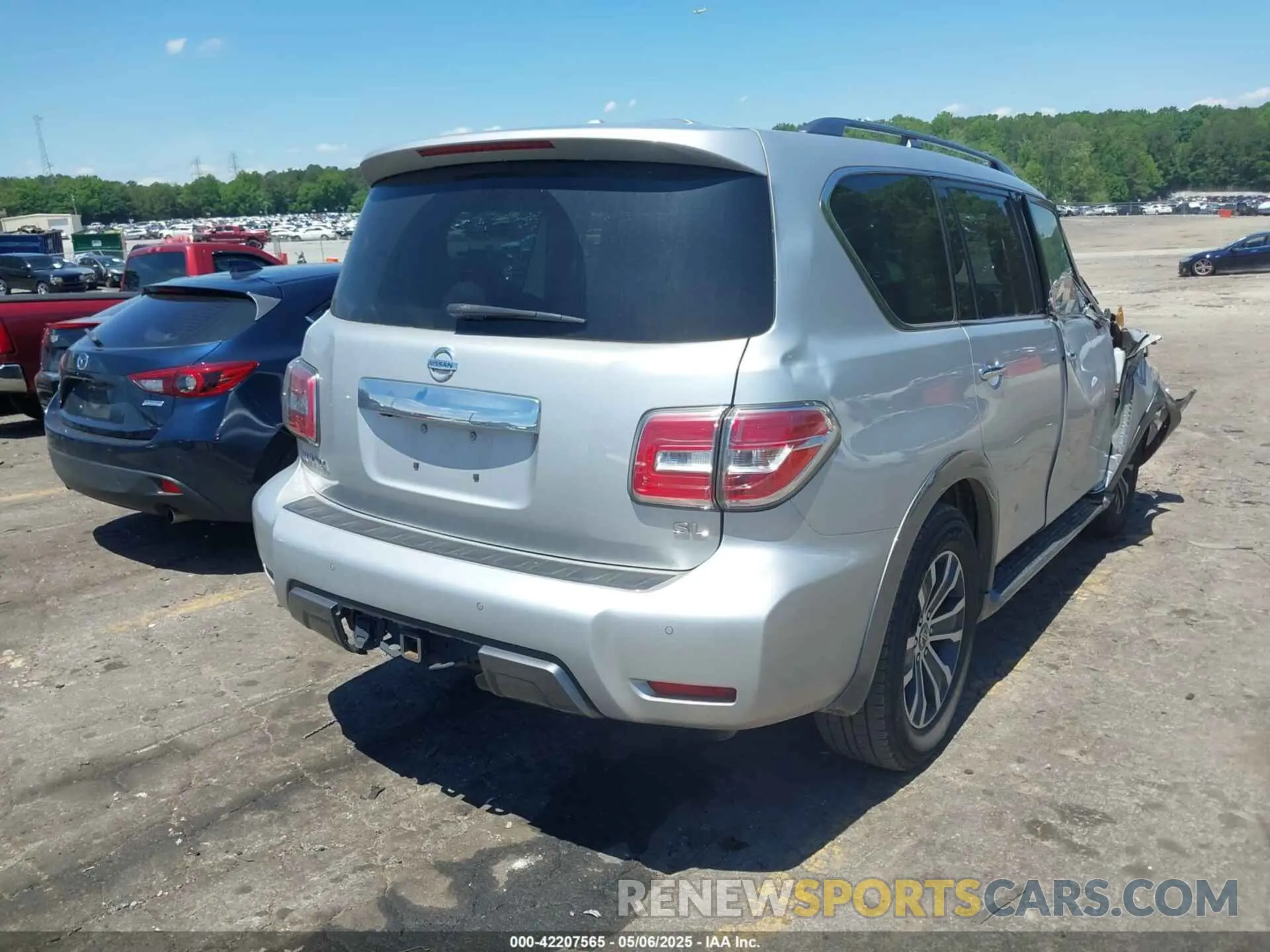 4 Photograph of a damaged car JN8AY2ND1L9108880 NISSAN ARMADA 2020